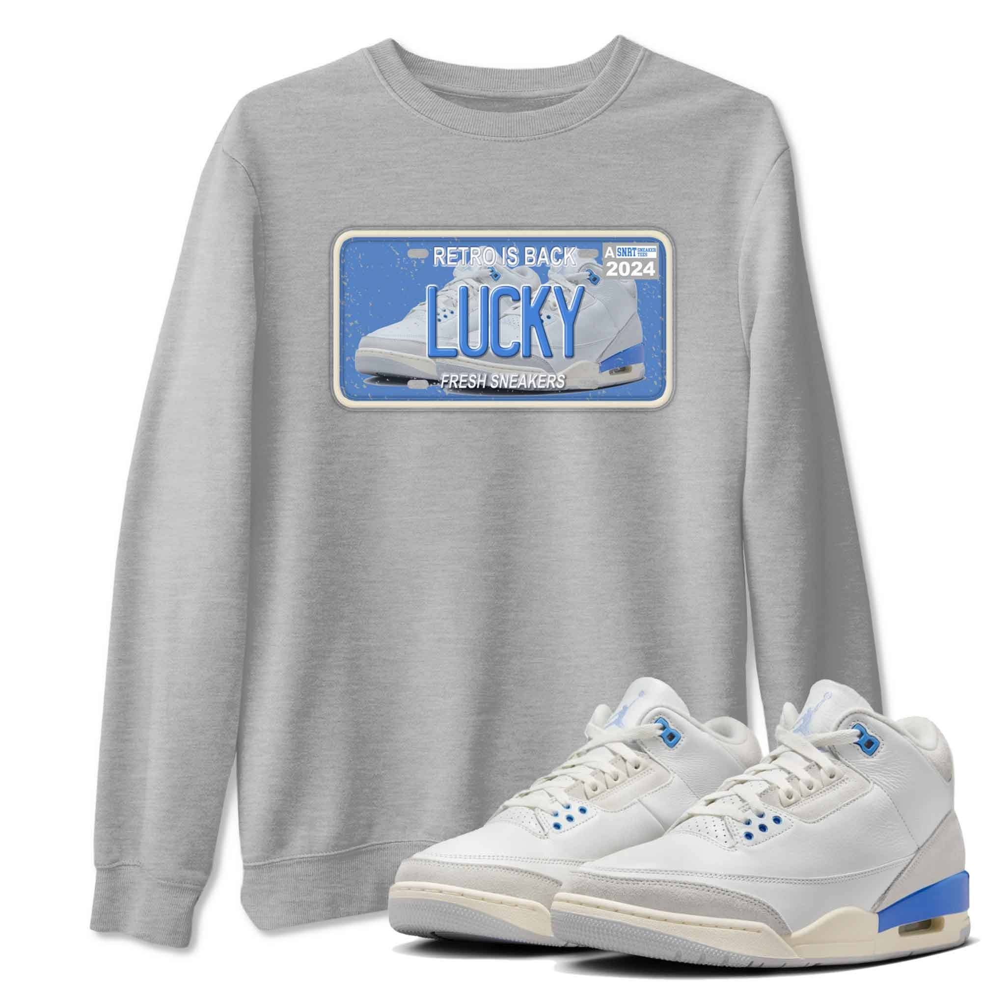 snkmatch Plate snkmatch Tees - Air Jordan 3 Lucky Shorts