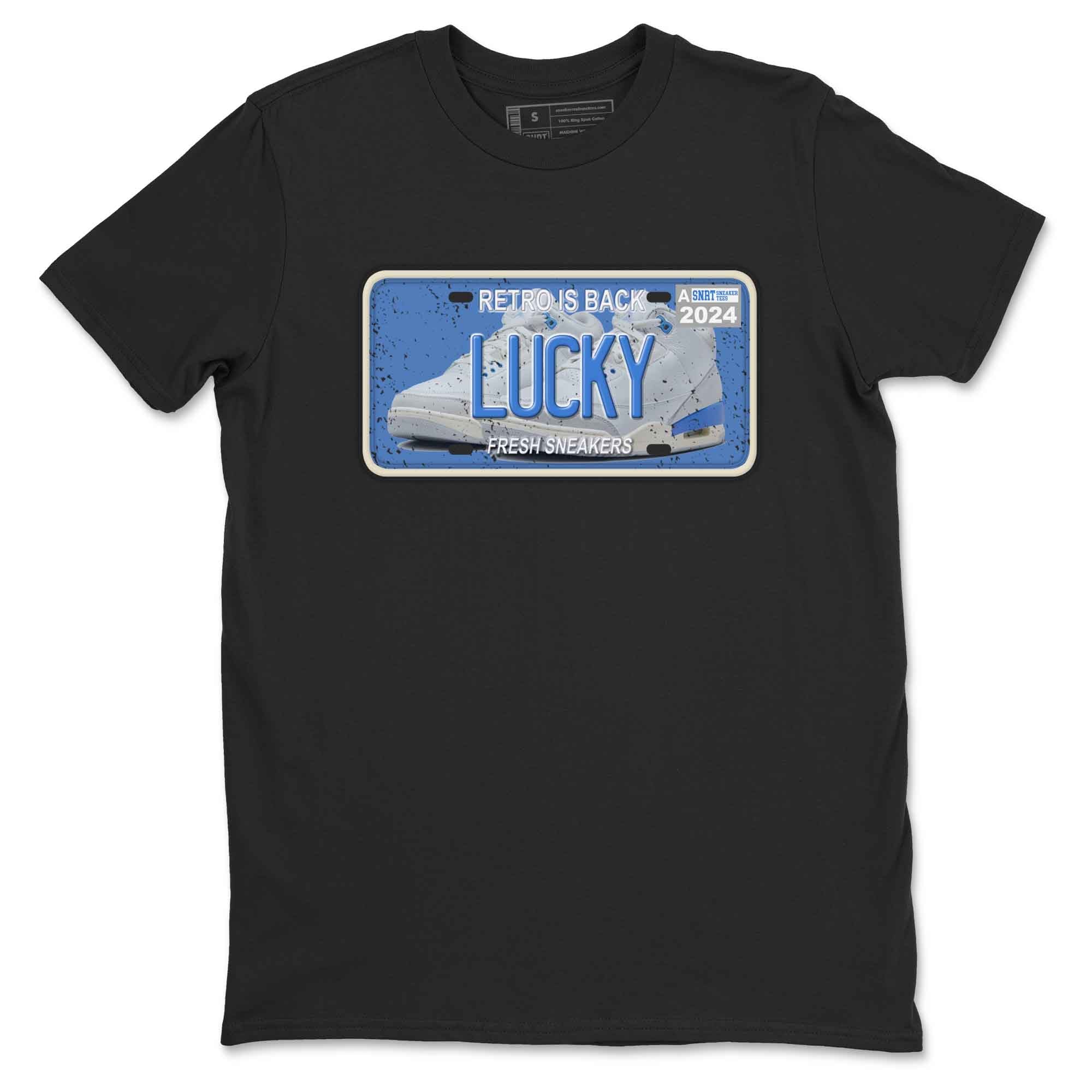 snkmatch Plate snkmatch Tees - Air Jordan 3 Lucky Shorts
