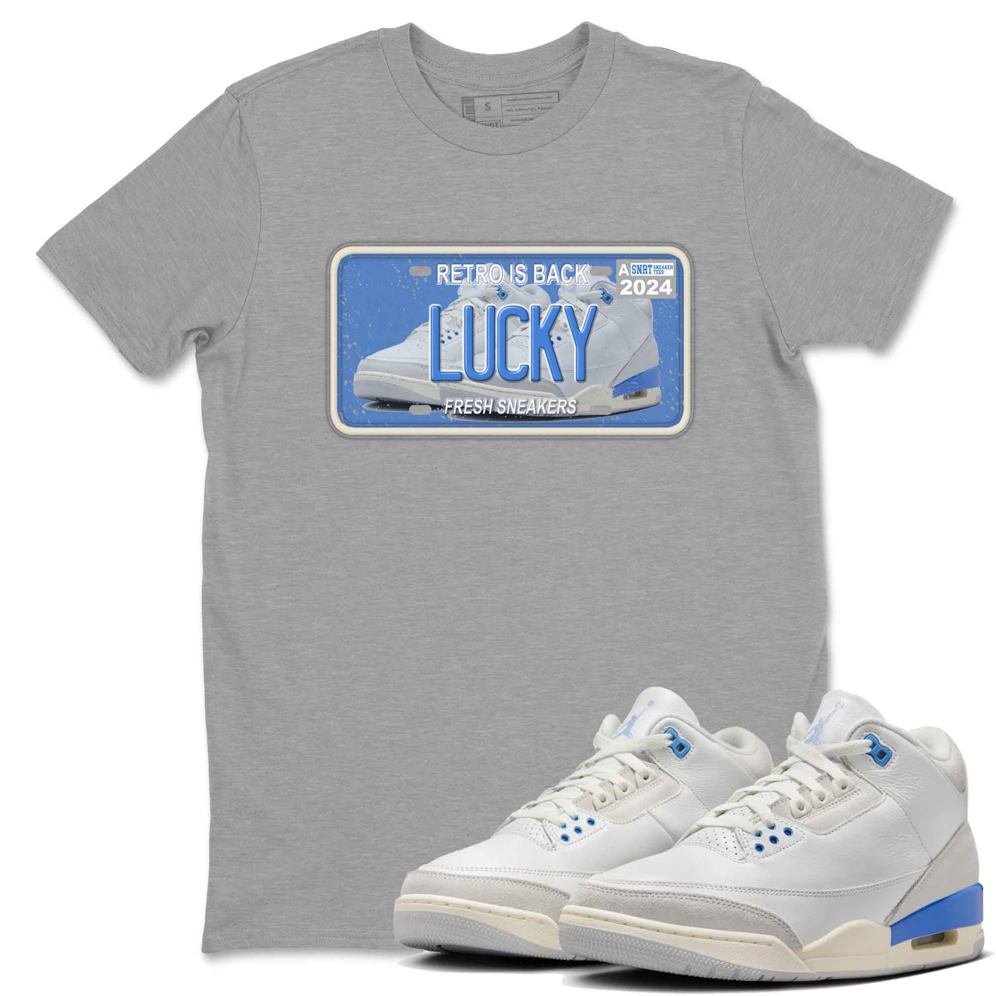 snkmatch Plate snkmatch Tees - Air Jordan 3 Lucky Shorts