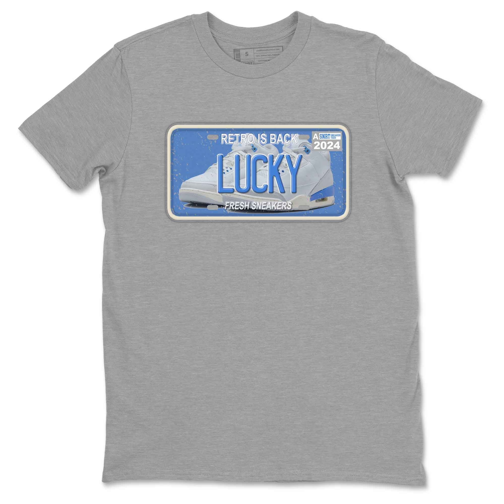 snkmatch Plate snkmatch Tees - Air Jordan 3 Lucky Shorts