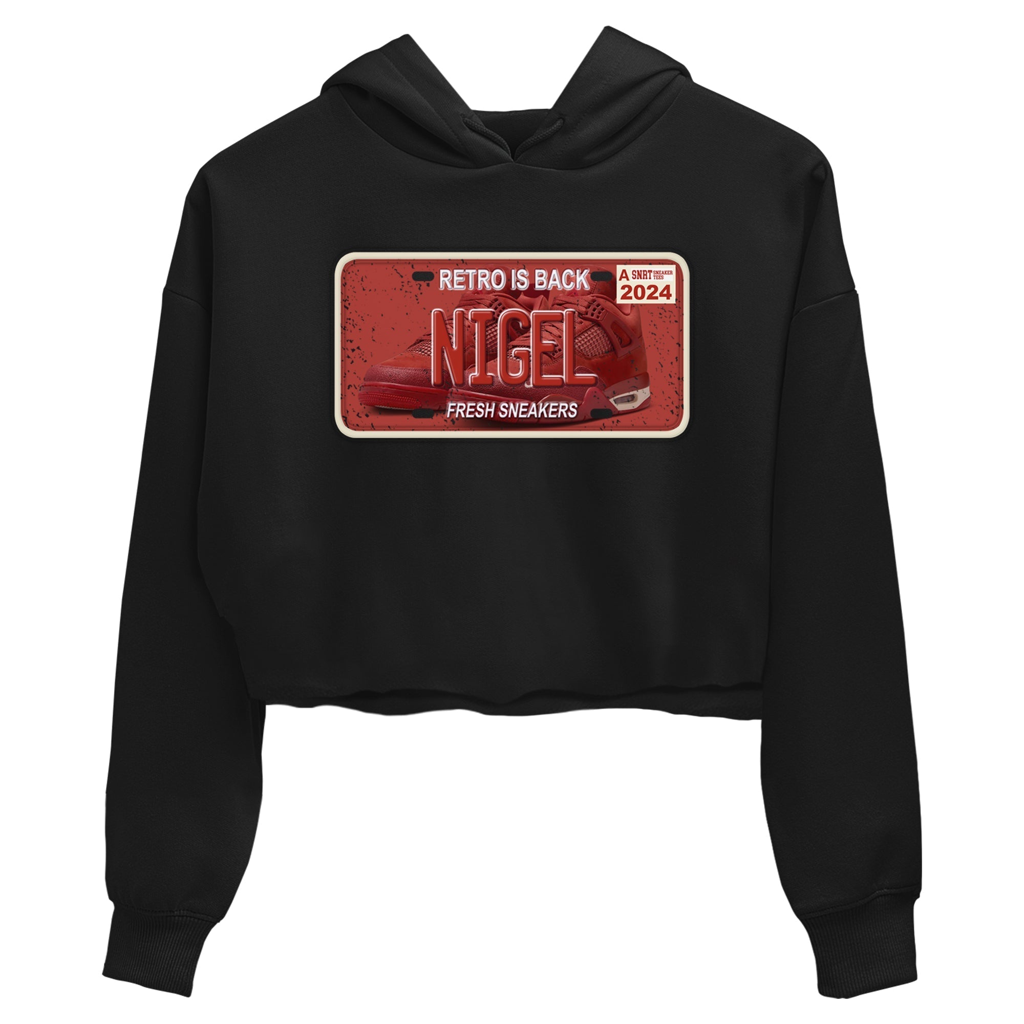 snkmatch Plate snkmatch Women's Top - Air Jordan 4 Brick By Brick