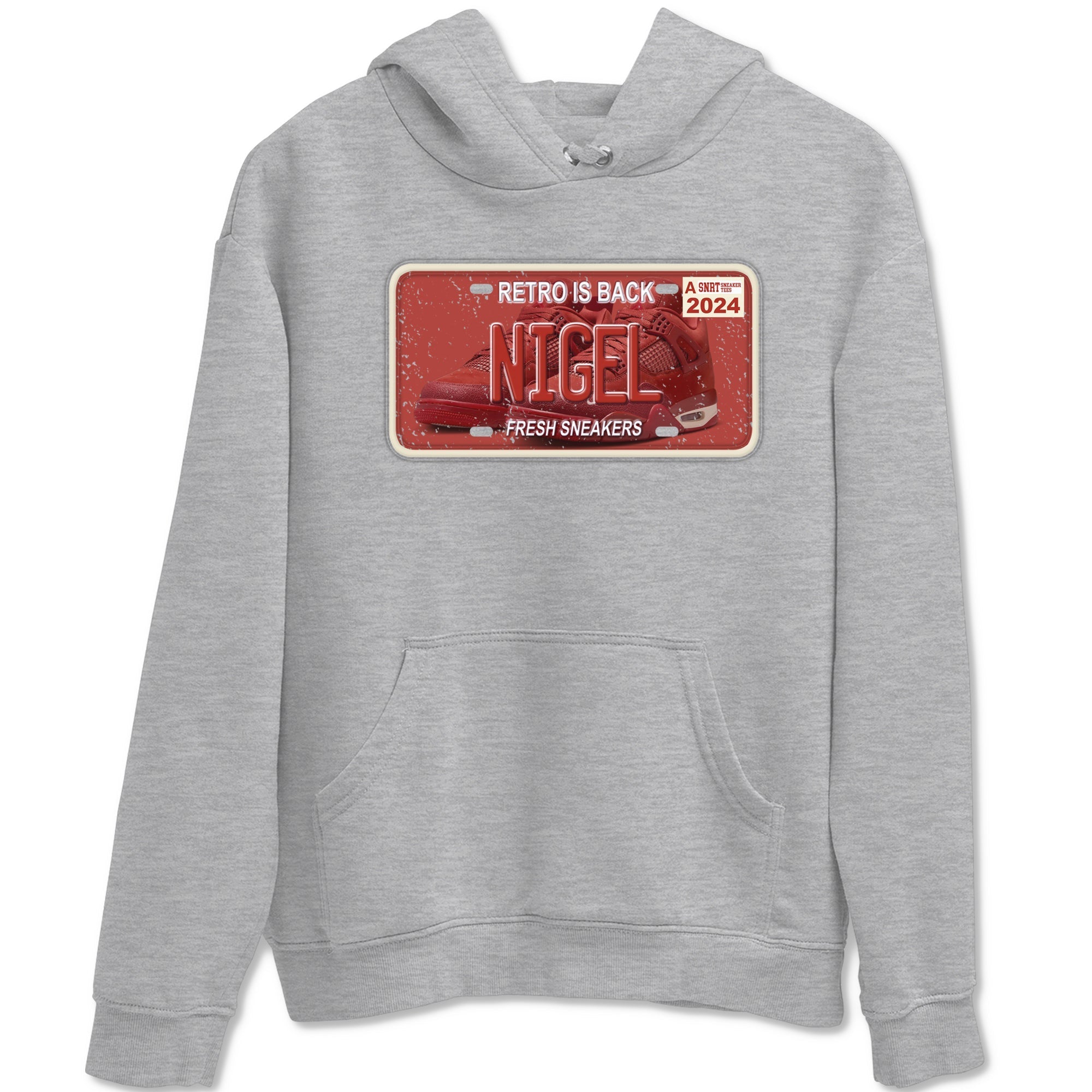 snkmatch Plate snkmatch Tees - Air Jordan 4 Brick By Brick