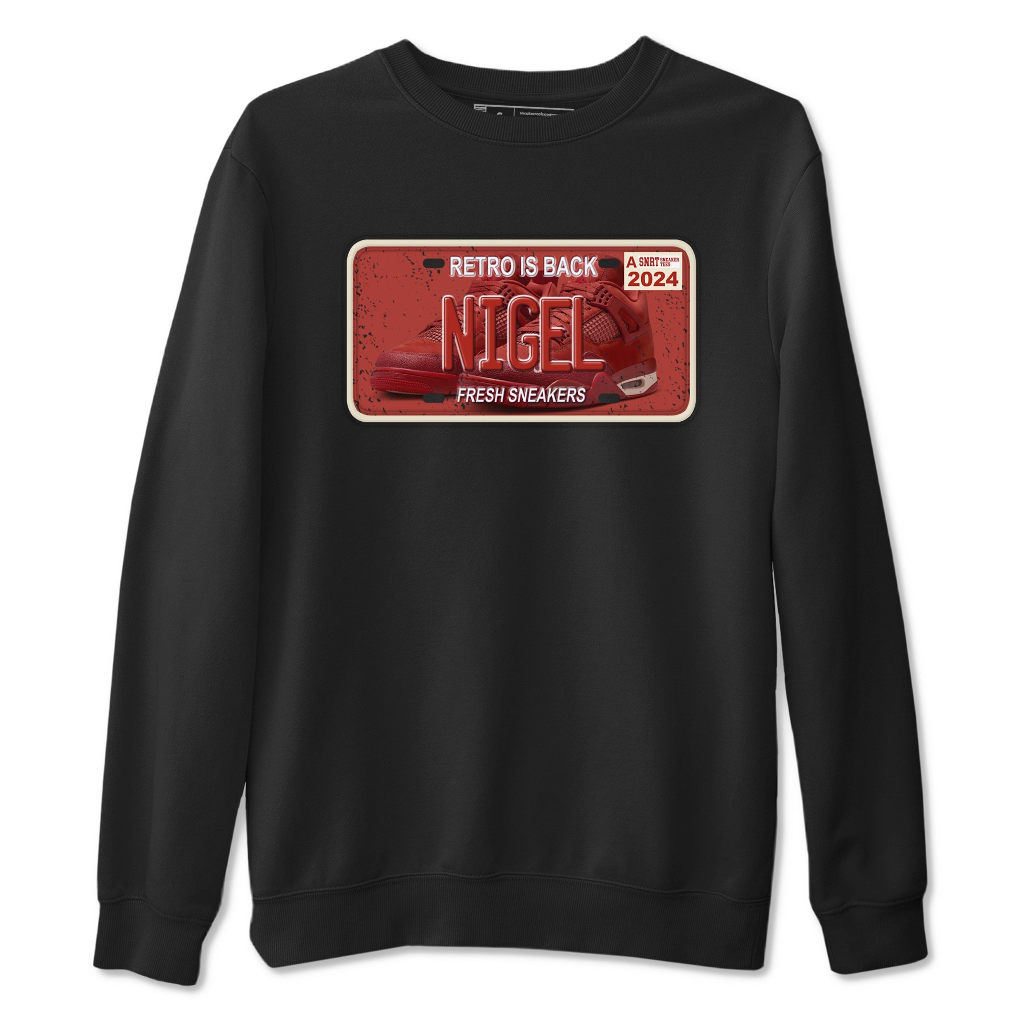 snkmatch Plate snkmatch Tees - Air Jordan 4 Brick By Brick