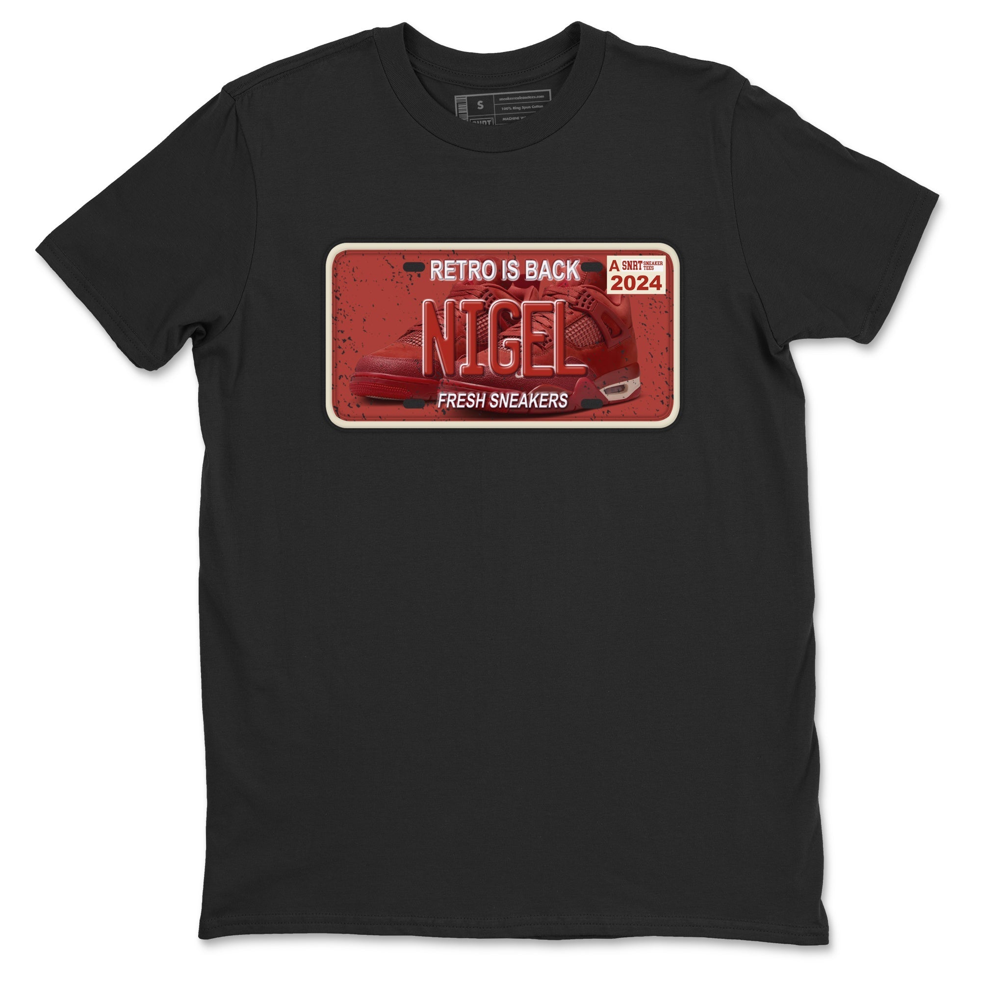 snkmatch Plate snkmatch Tees - Air Jordan 4 Brick By Brick