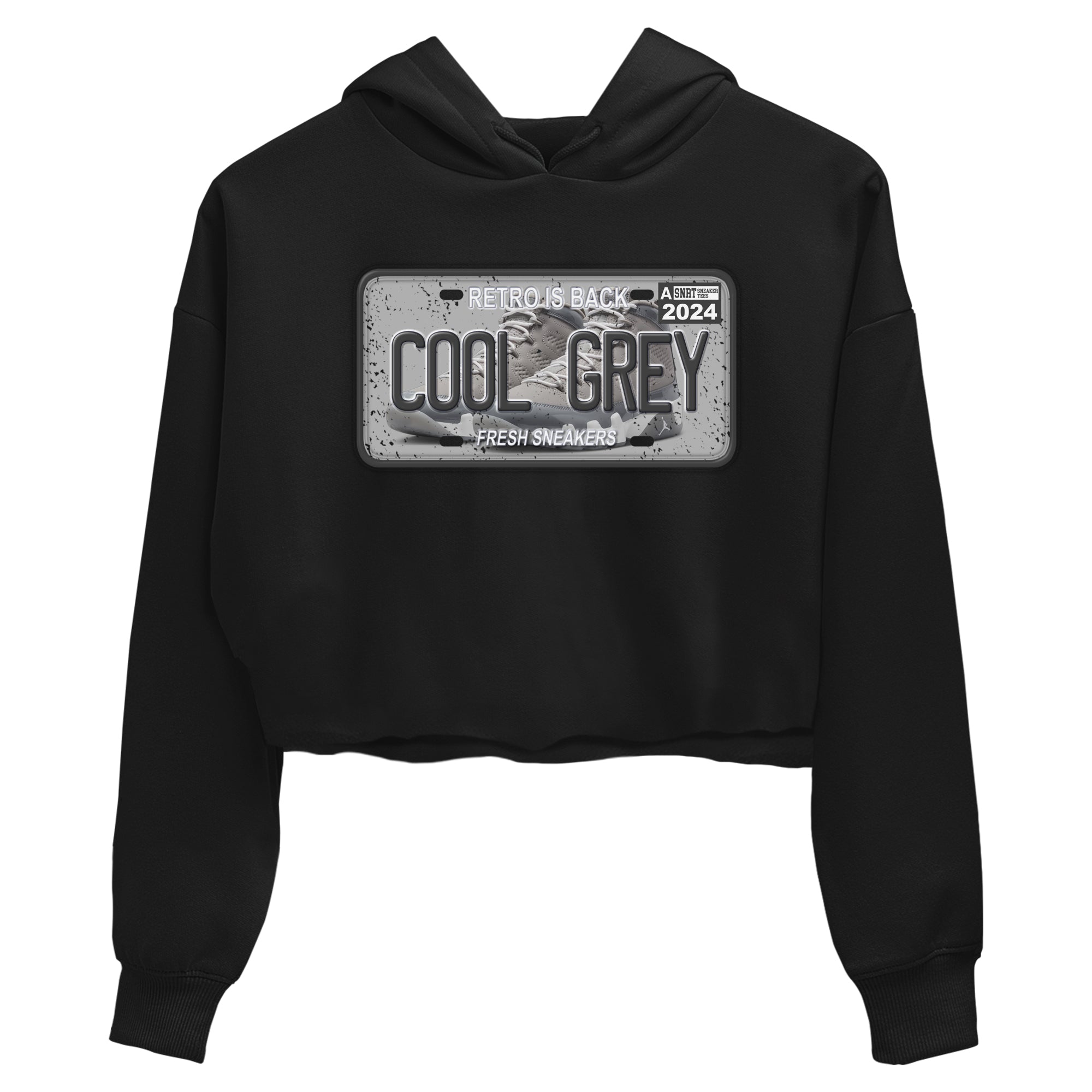 snkmatch Plate snkmatch Women's Top - Air Jordan 9 Cool Grey