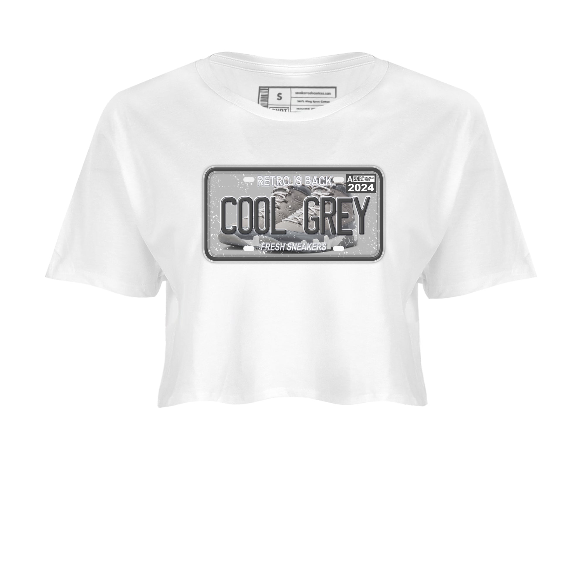 snkmatch Plate snkmatch Women's Top - Air Jordan 9 Cool Grey