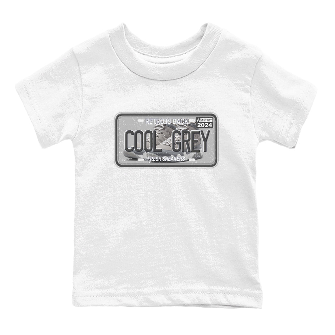 snkmatch Plate snkmatch Tees Kids - Air Jordan 9 Cool Grey