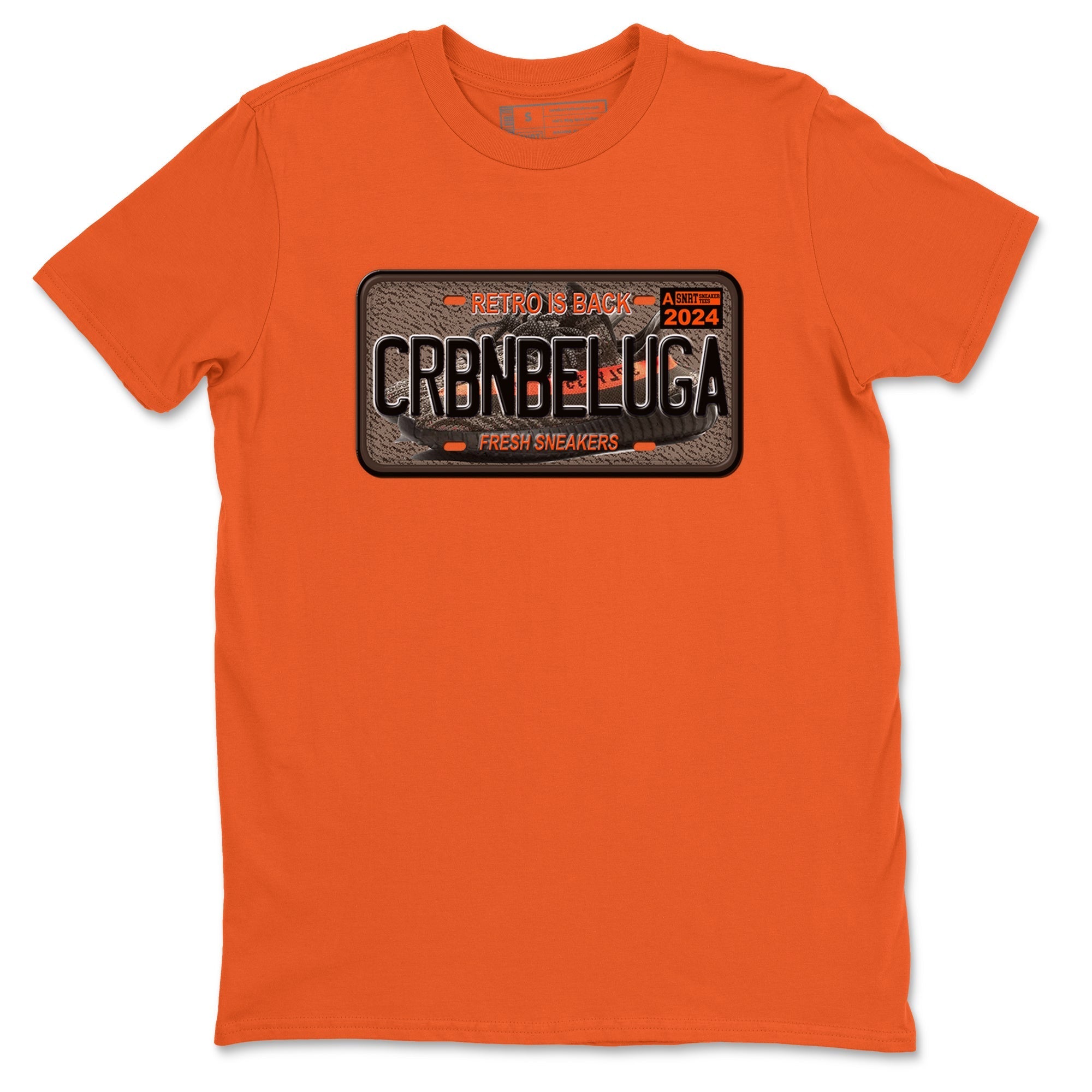 snkmatch Plate snkmatch Tees - Yeezy 350 Carbon Beluga