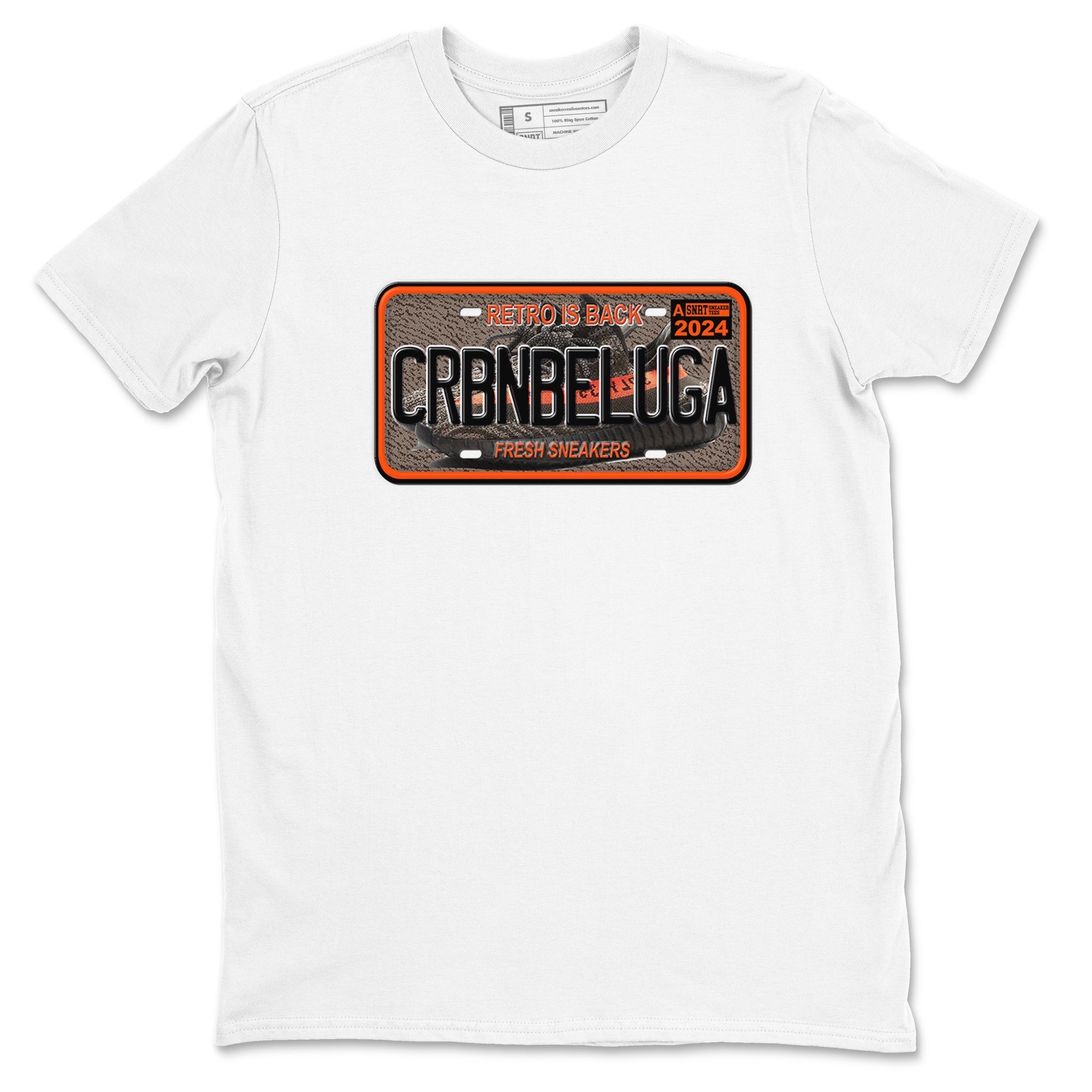 snkmatch Plate snkmatch Tees - Yeezy 350 Carbon Beluga