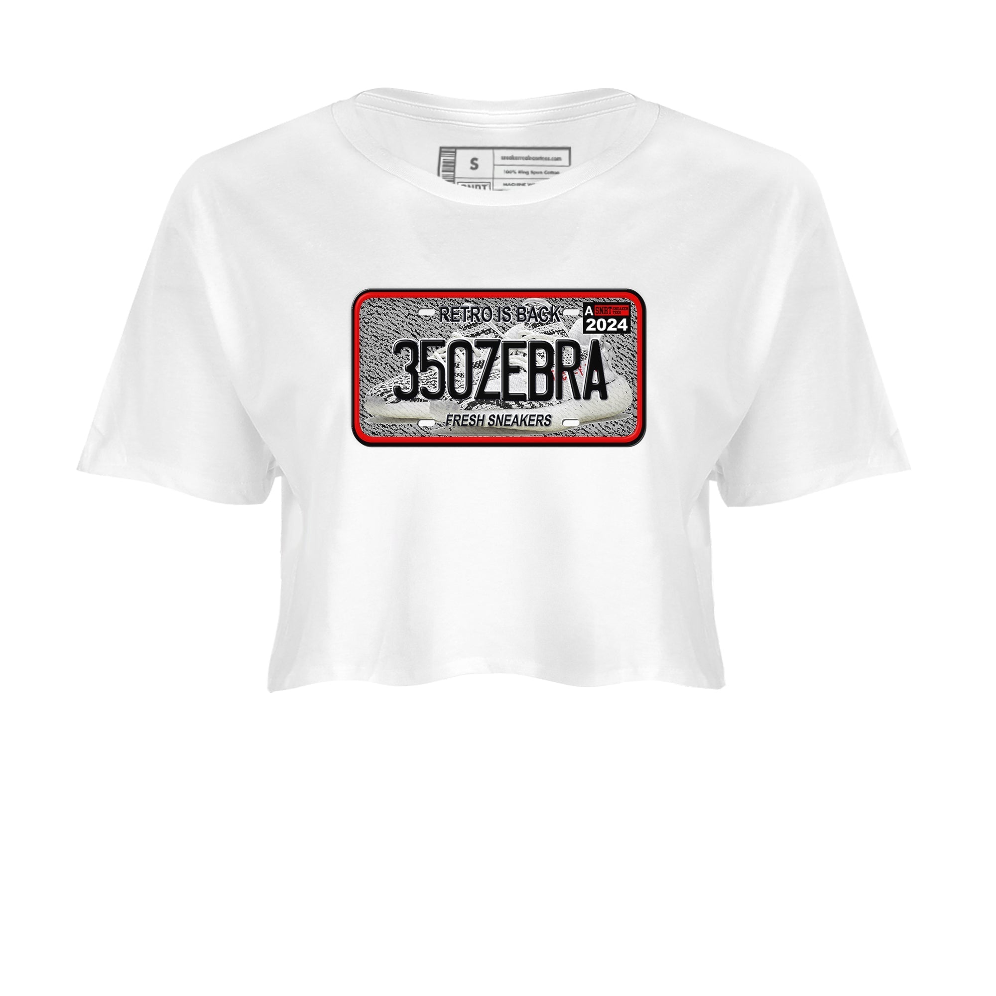 snkmatch Plate snkmatch Women's Top - Yeezy 350 Zebra