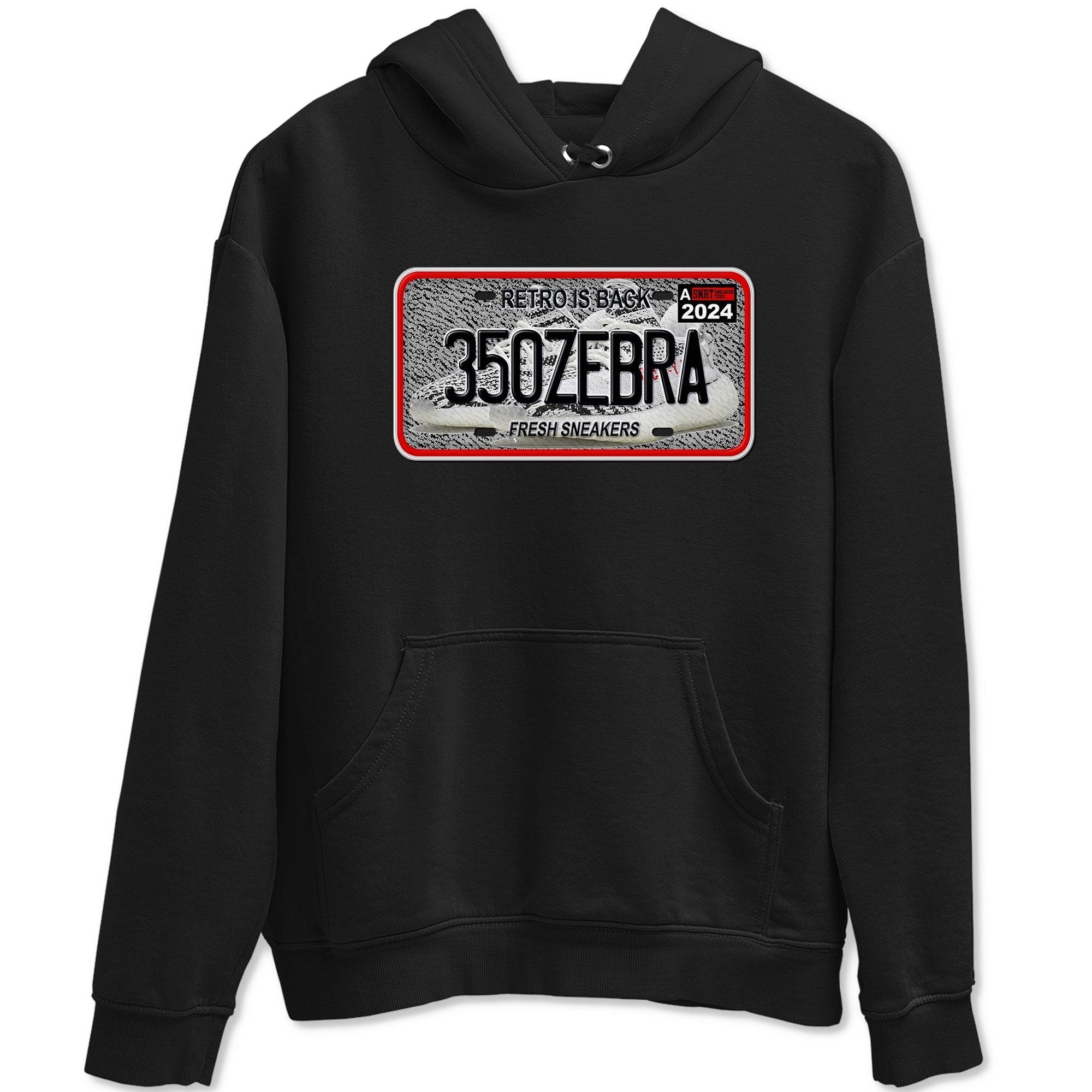 snkmatch Plate snkmatch Tees - Yeezy 350 Zebra