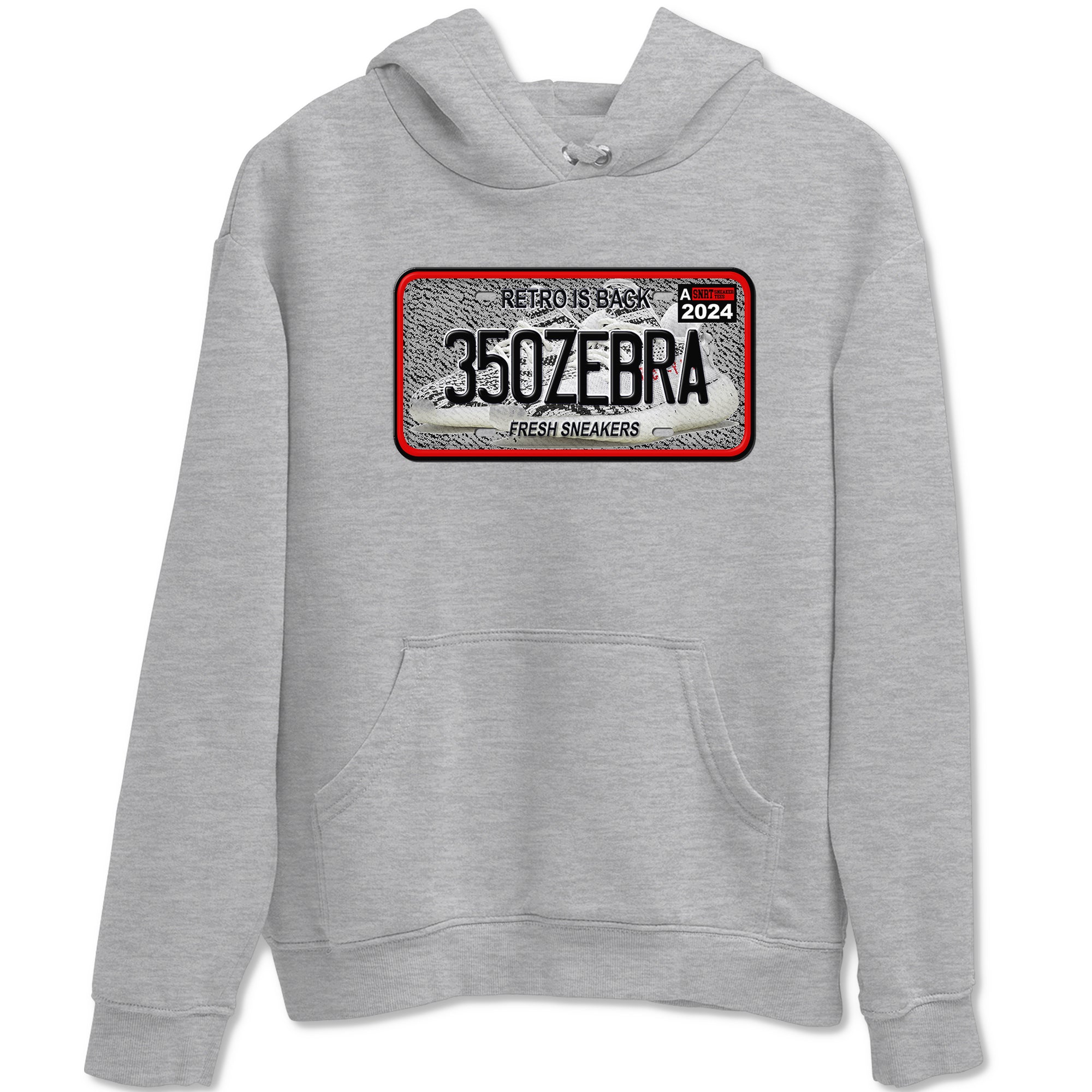 snkmatch Plate snkmatch Tees - Yeezy 350 Zebra