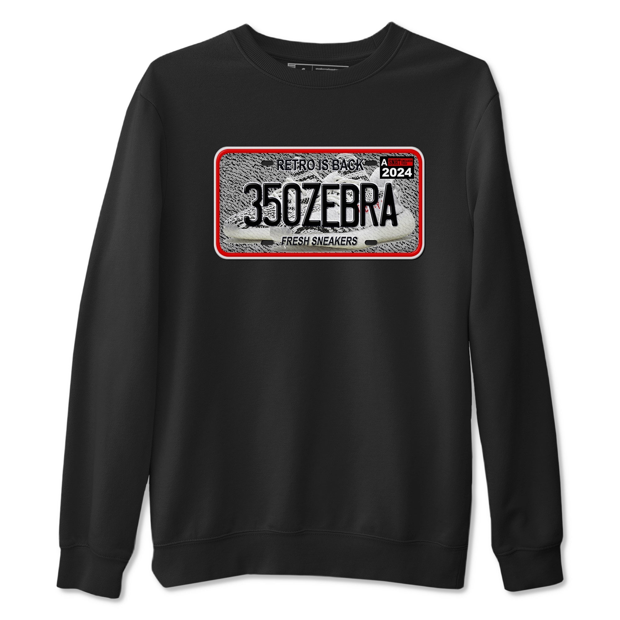 snkmatch Plate snkmatch Tees - Yeezy 350 Zebra