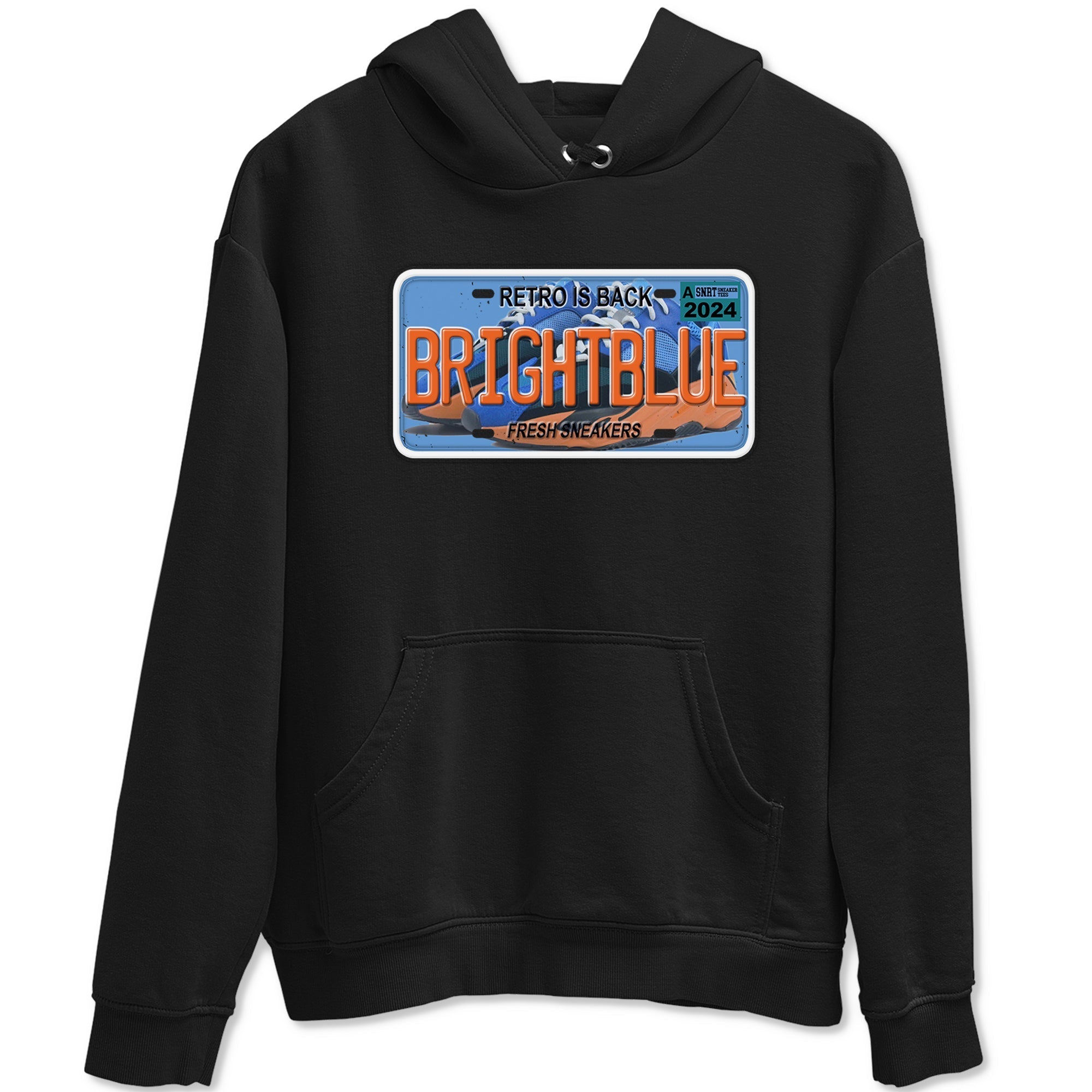 snkmatch Plate snkmatch Tees - Yeezy 700 Bright Blue