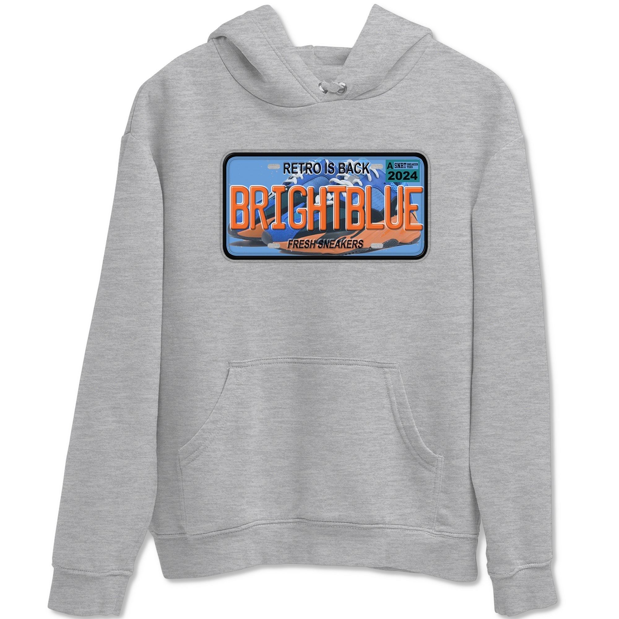 snkmatch Plate snkmatch Tees - Yeezy 700 Bright Blue