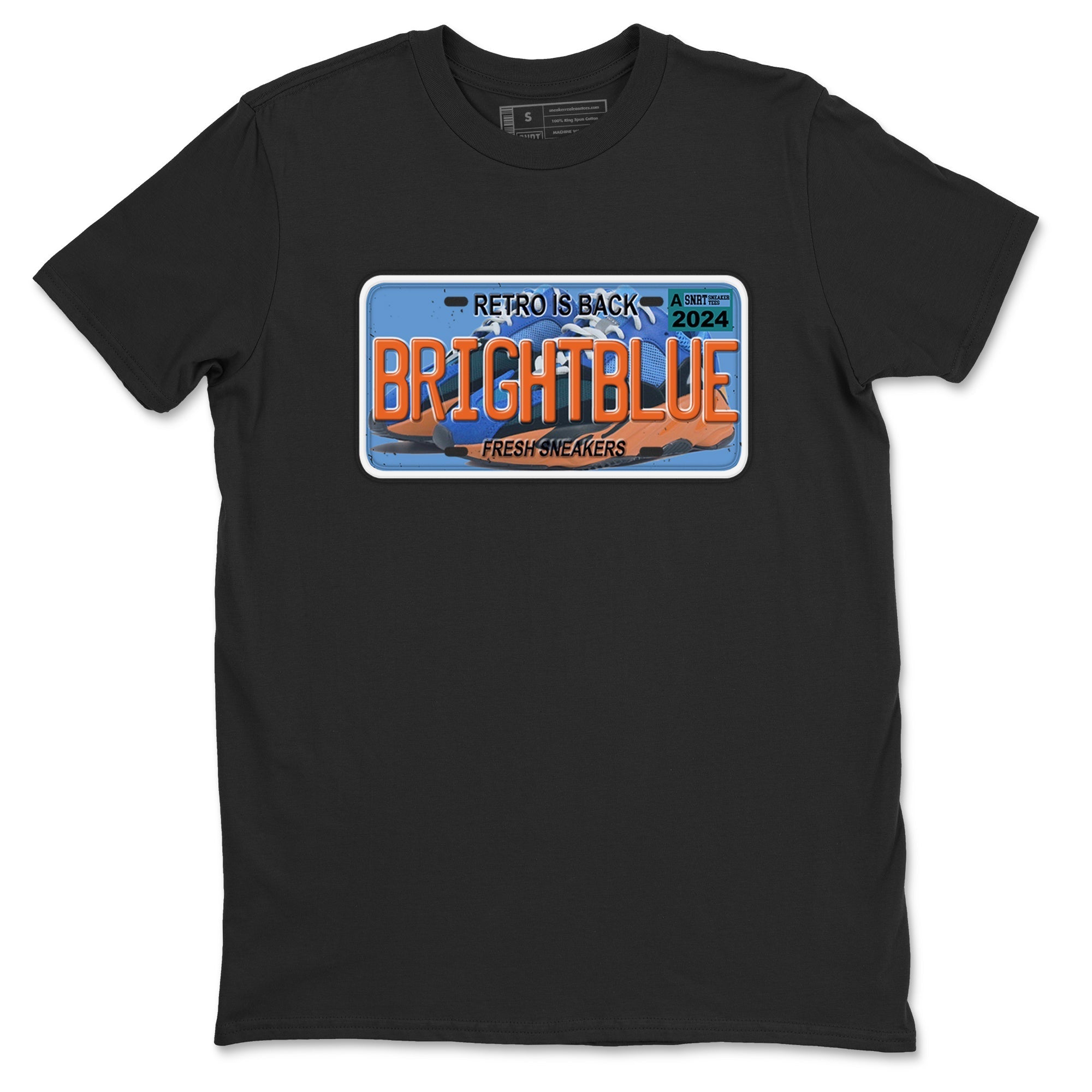 snkmatch Plate snkmatch Tees - Yeezy 700 Bright Blue