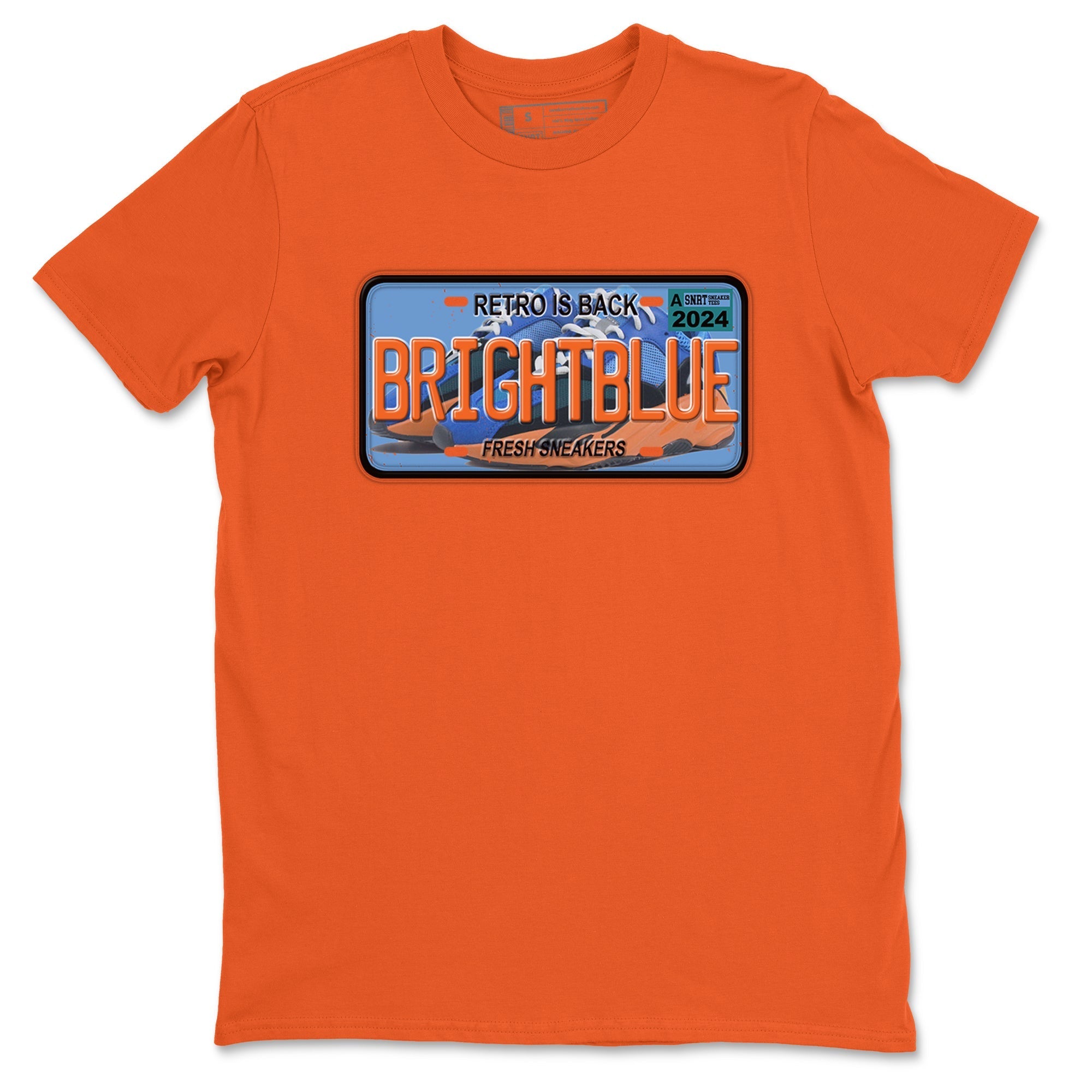 snkmatch Plate snkmatch Tees - Yeezy 700 Bright Blue