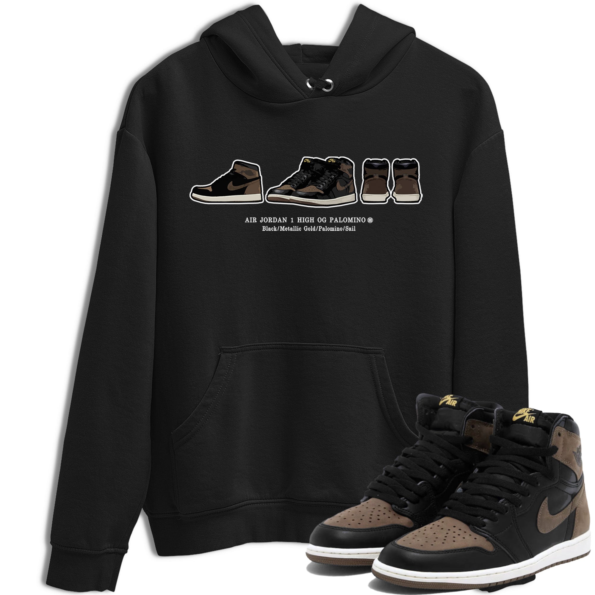snkmatch Prelude snkmatch Tee - Air Jordan 1 Palomino