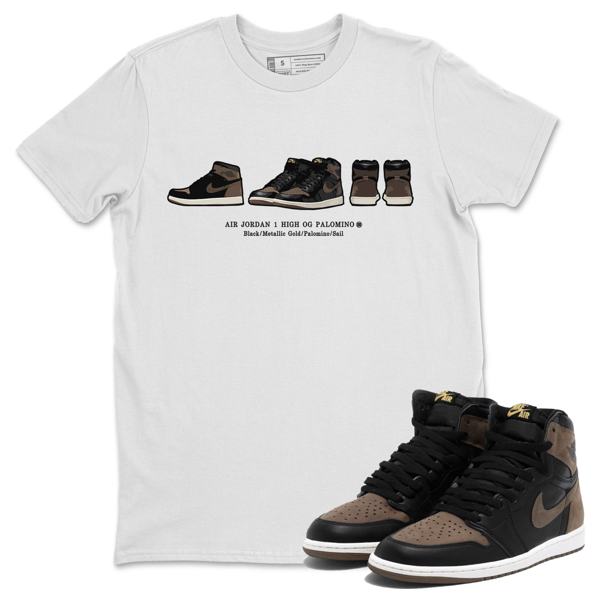 snkmatch Prelude snkmatch Tee - Air Jordan 1 Palomino