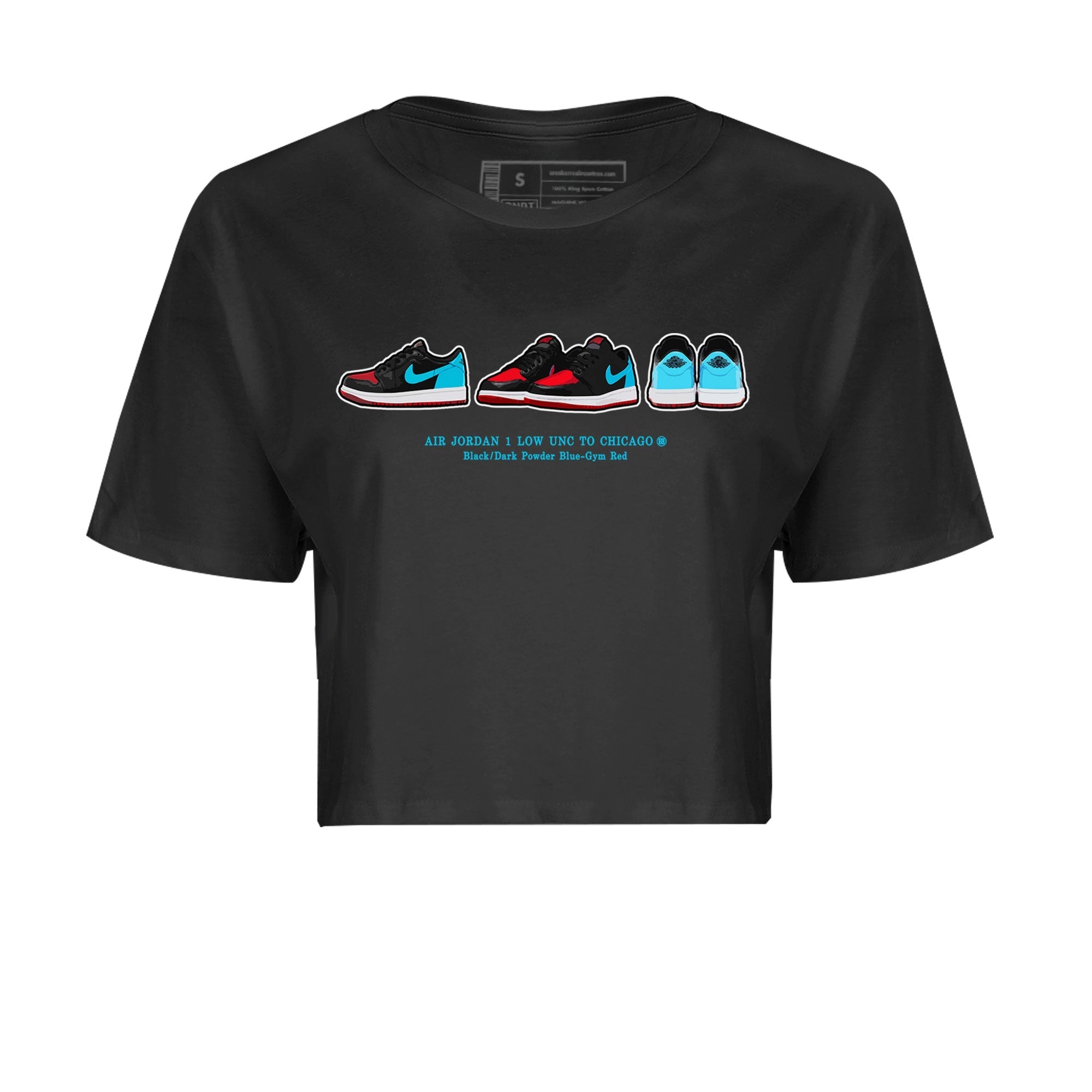 snkmatch Prelude Women's Tops - Air Jordan 1 UNC to Chicago