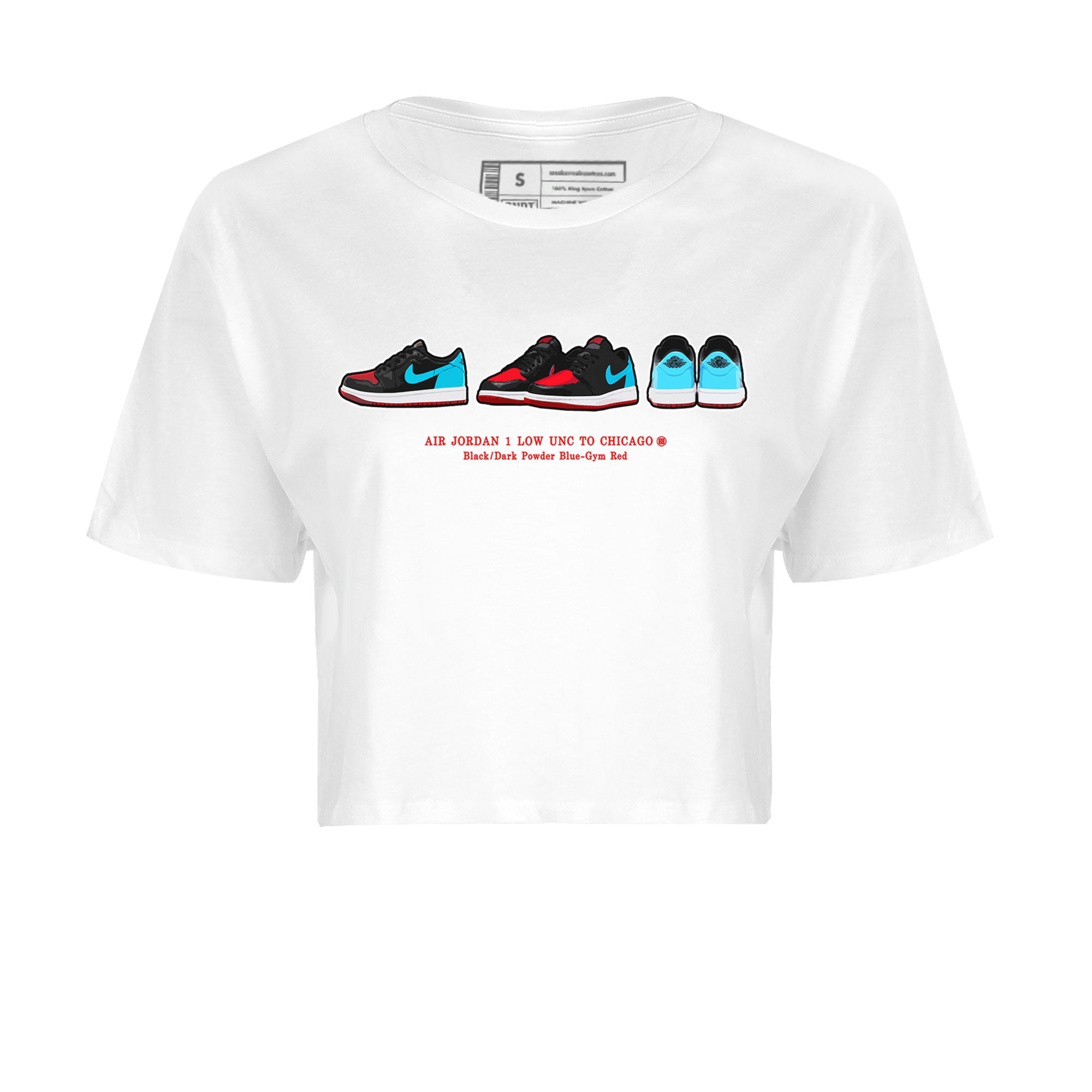 snkmatch Prelude Women's Tops - Air Jordan 1 UNC to Chicago