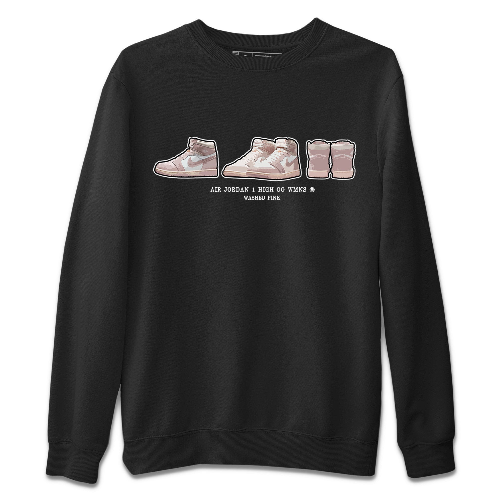 snkmatch Prelude Unisex Tops - Air Jordan 1 Washed Pink