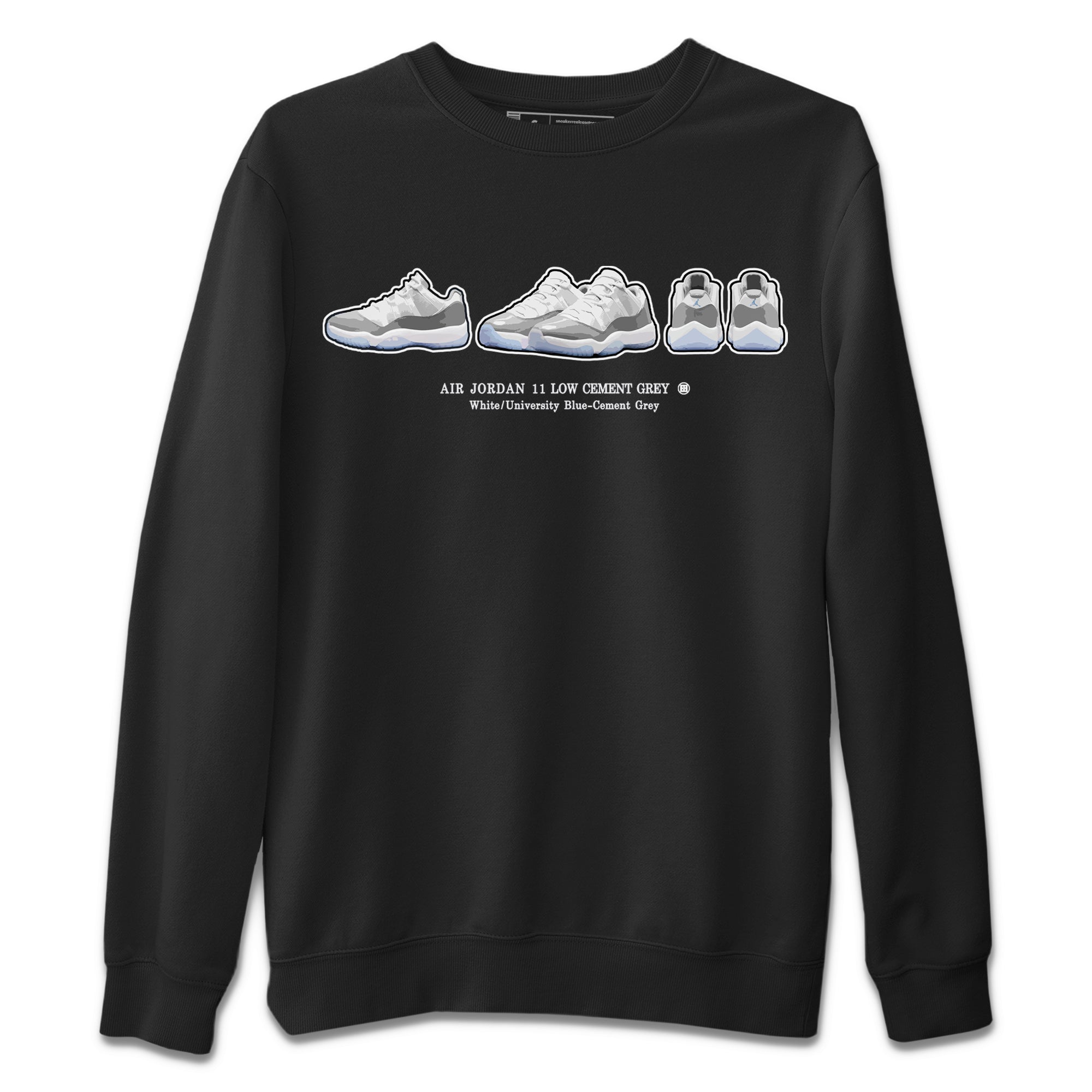 snkmatch Prelude Unisex Tops - Air Jordan 11 White Cement