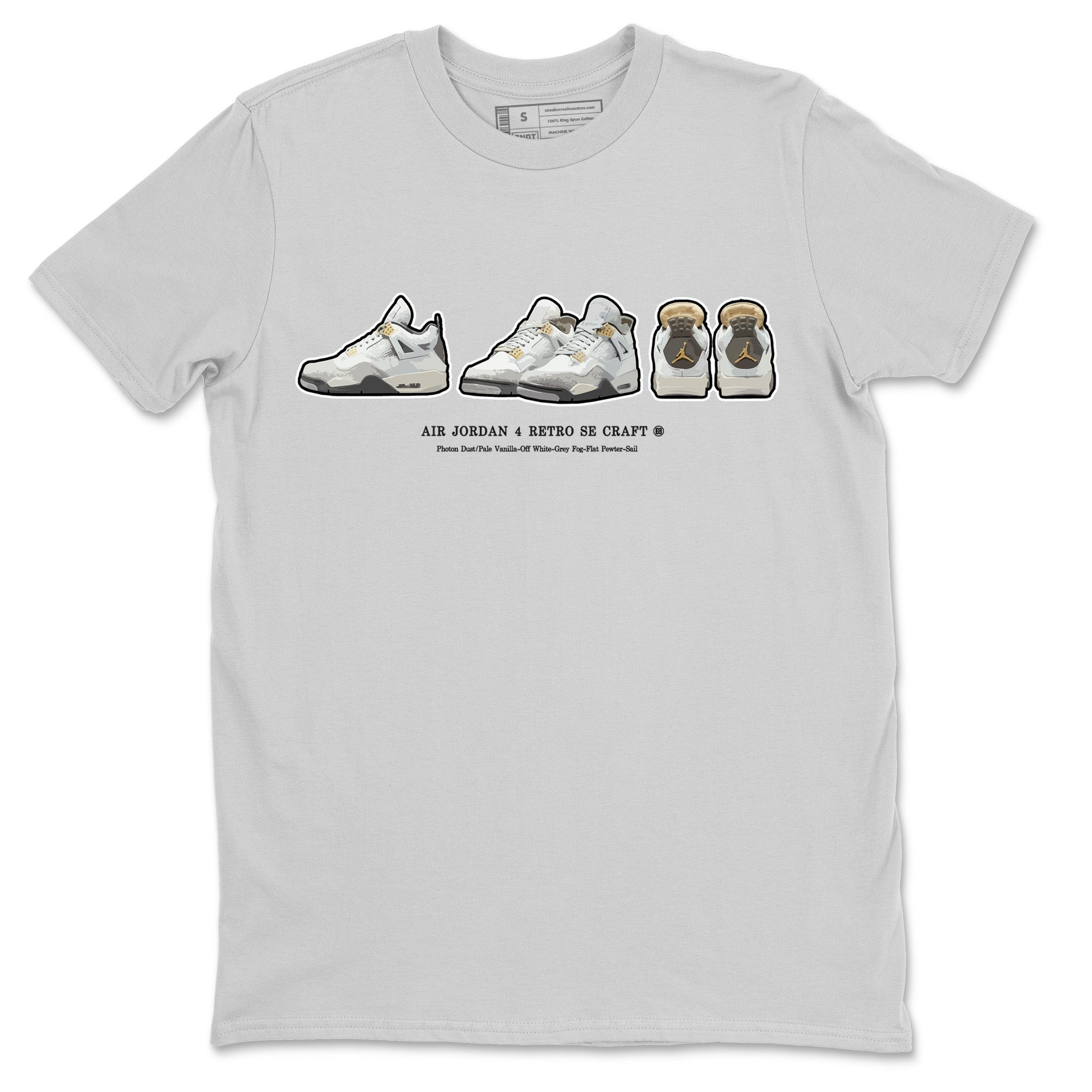 snkmatch Prelude Unisex Tops - Air Jordan 4 Craft