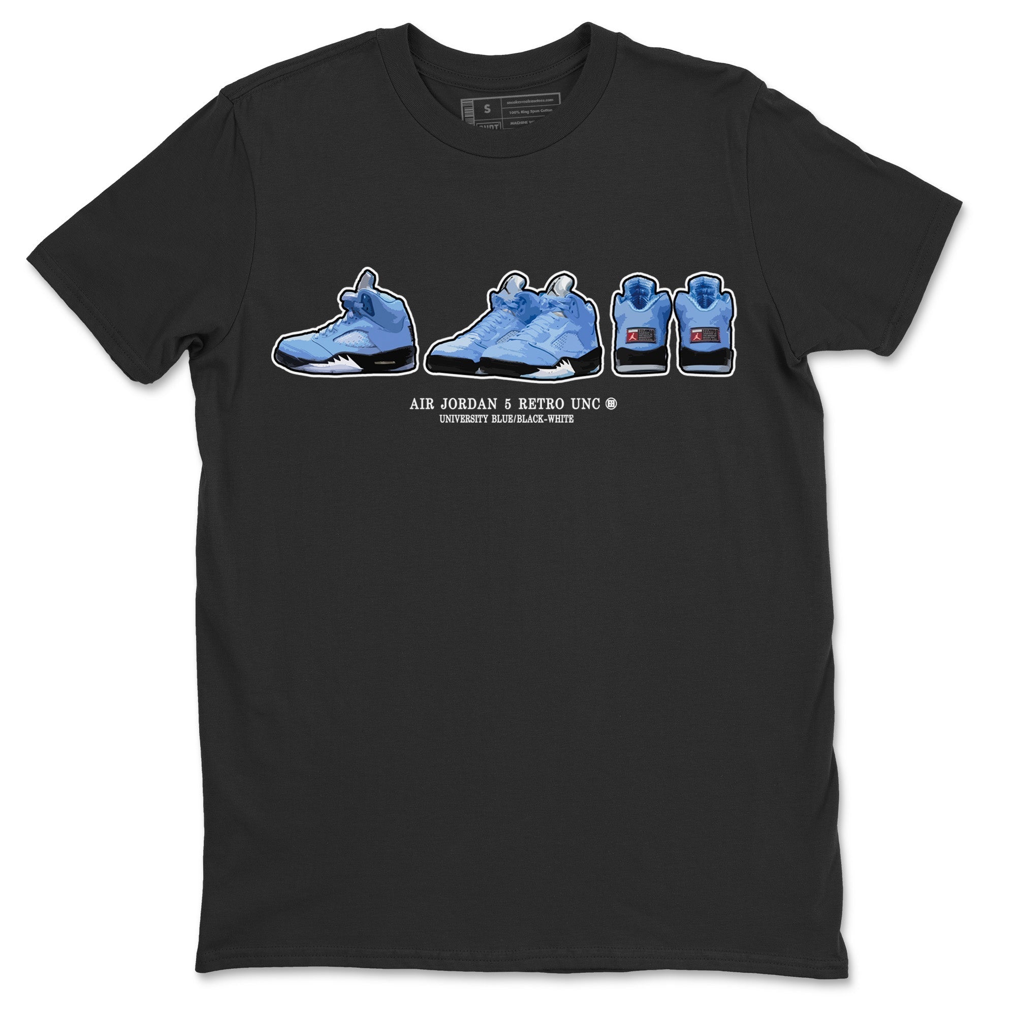 snkmatch Prelude Unisex Tops - Air Jordan 5 UNC