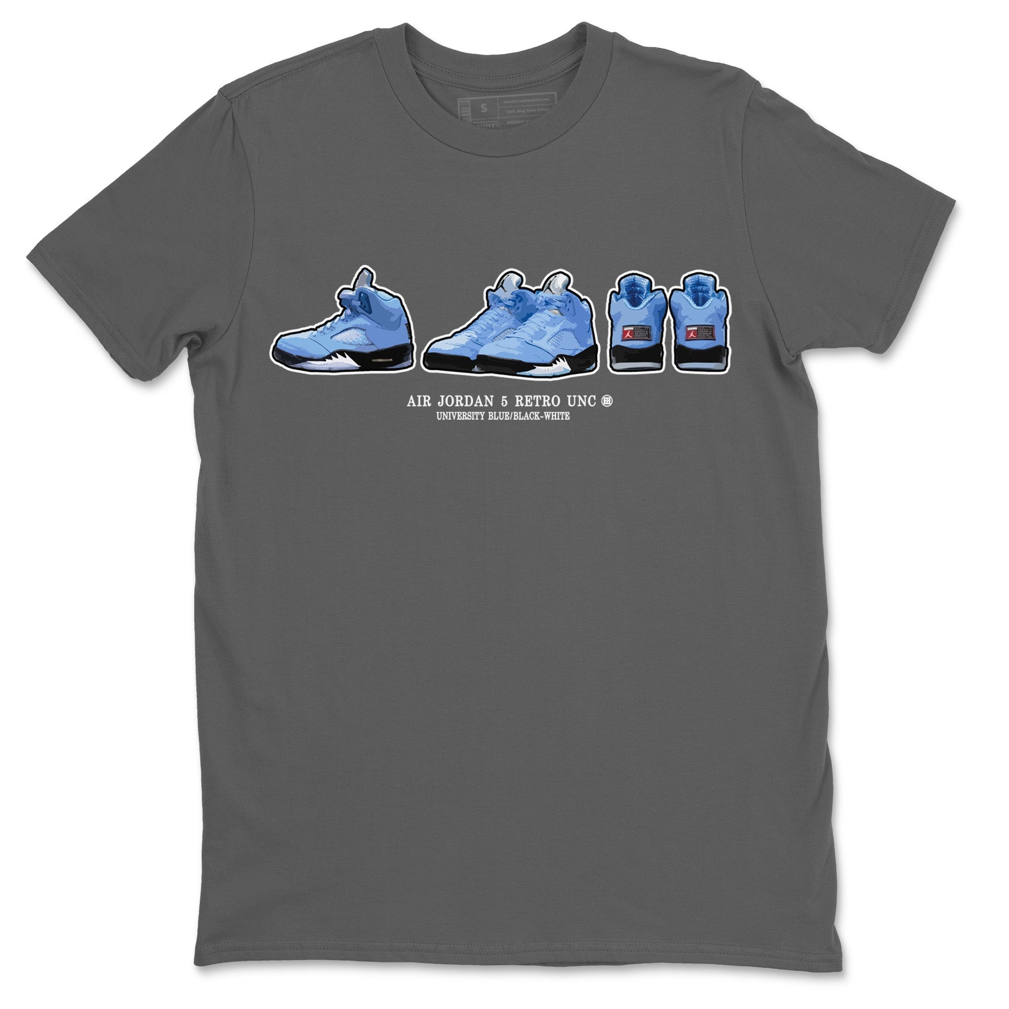 snkmatch Prelude Unisex Tops - Air Jordan 5 UNC