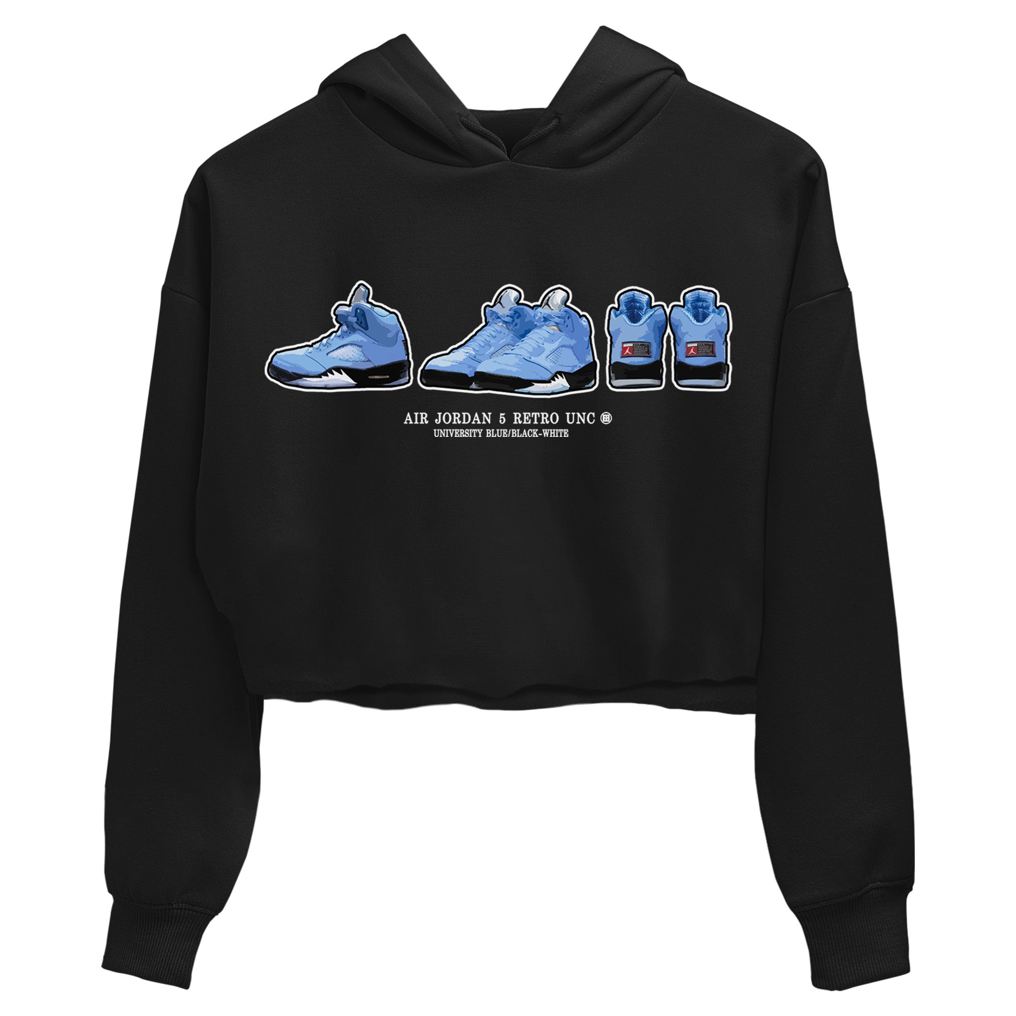 snkmatch Prelude Women's Tops - Air Jordan 5 UNC
