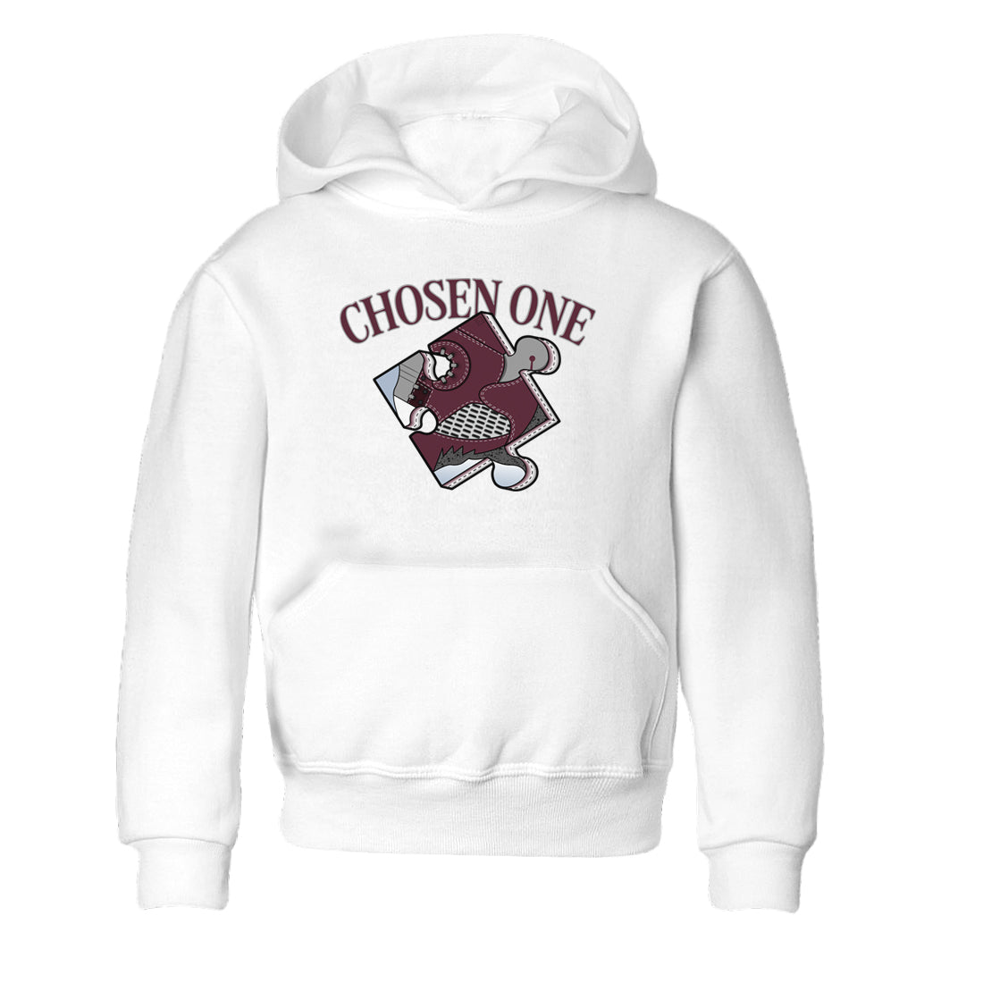 snkmatch Puzzle snkmatch Tee Kids - Air Jordan 5 Burgundy