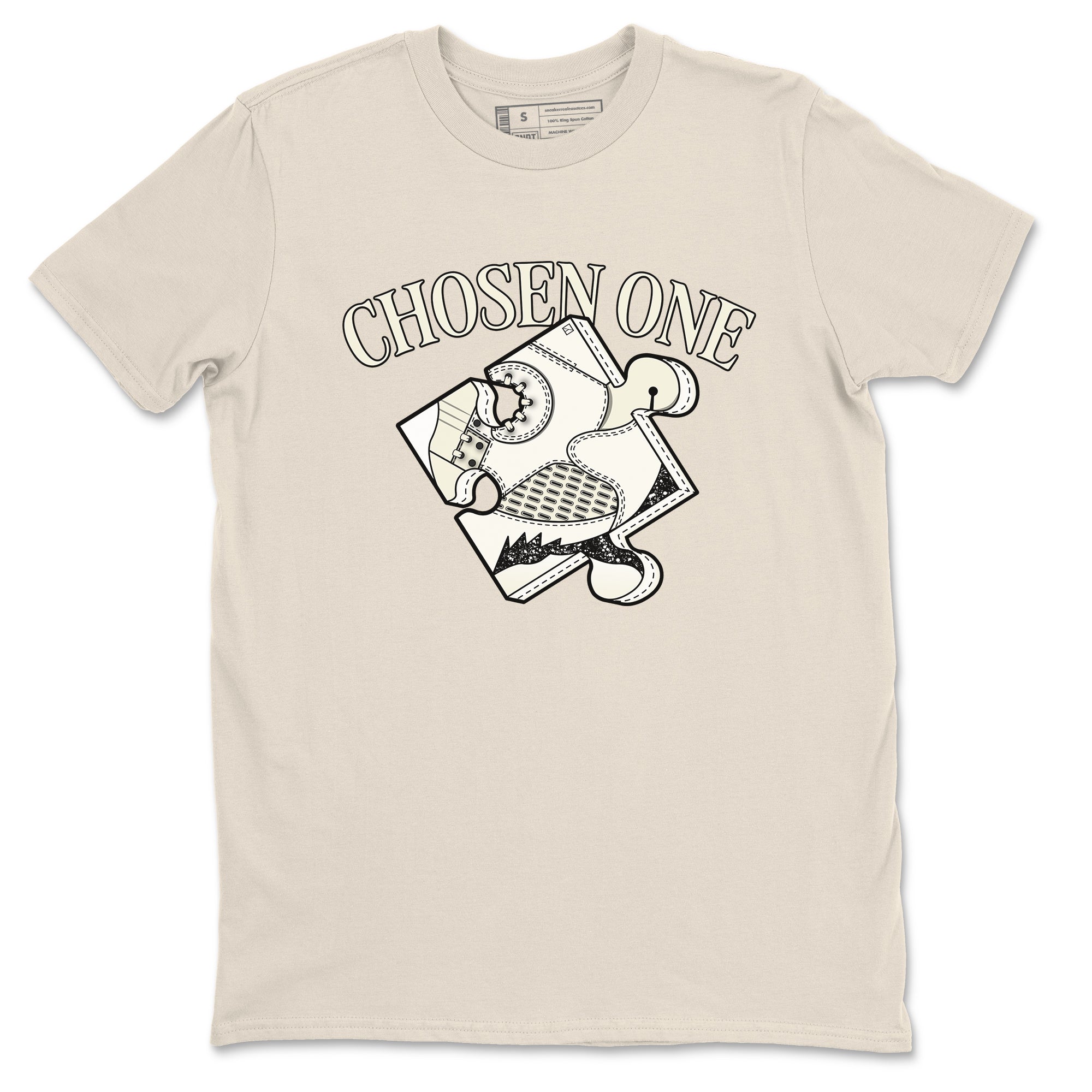 snkmatch Puzzle snkmatch Tees - Air Jordan 5 Sail