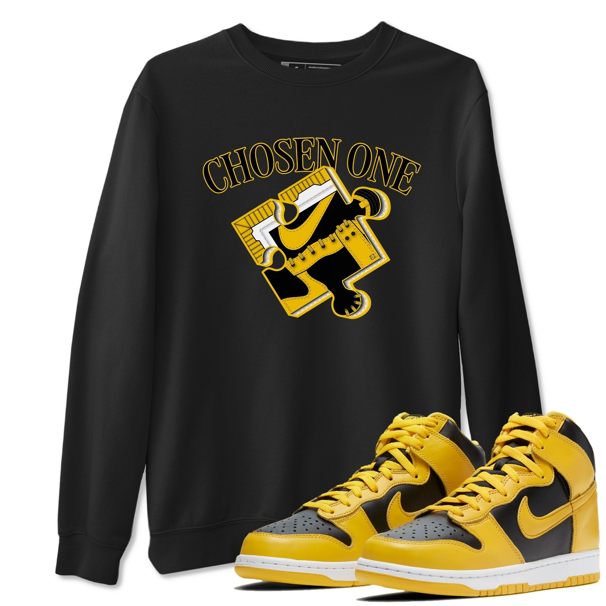 snkmatch Puzzle snkmatch Tees - Dunk High Pollen