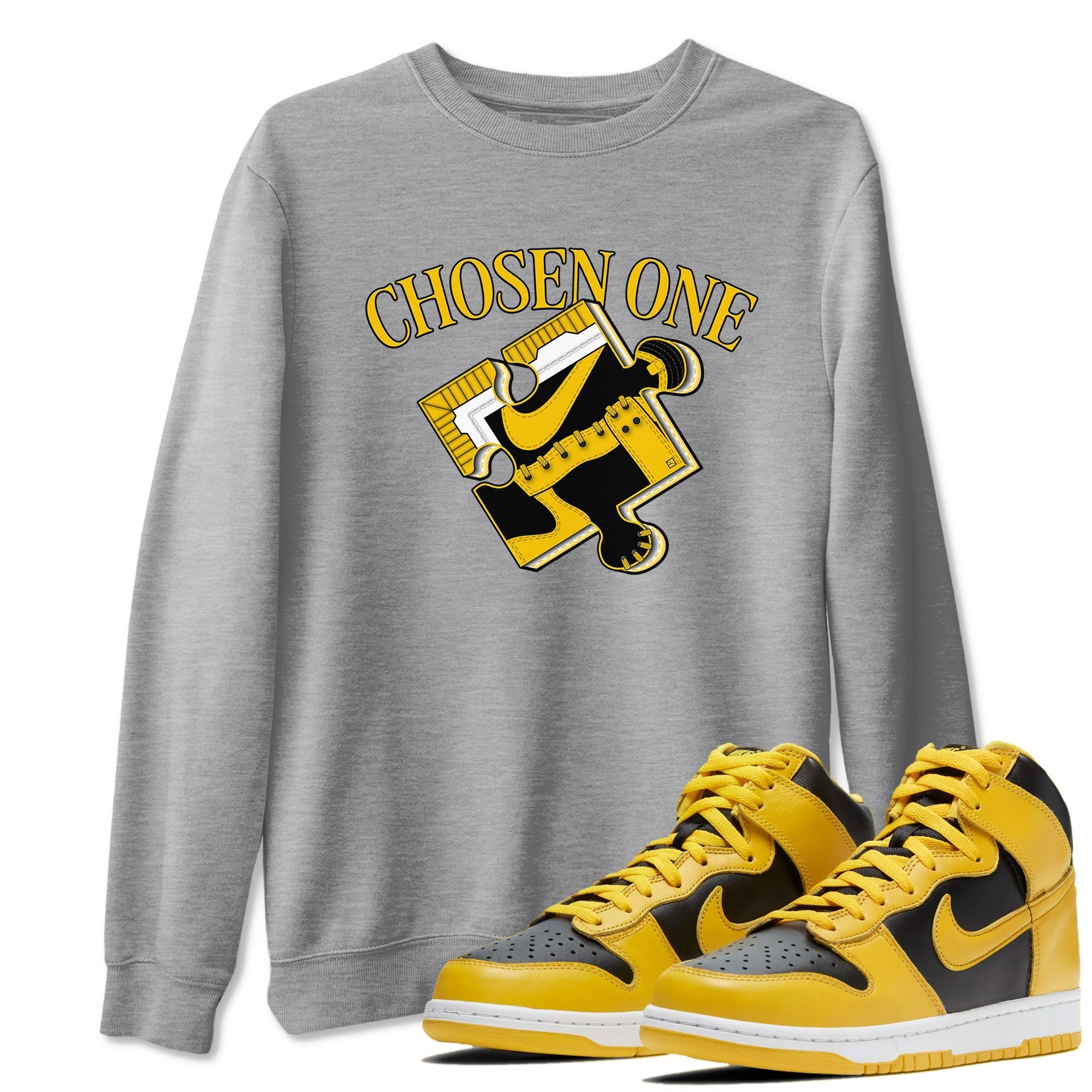snkmatch Puzzle snkmatch Tees - Dunk High Pollen