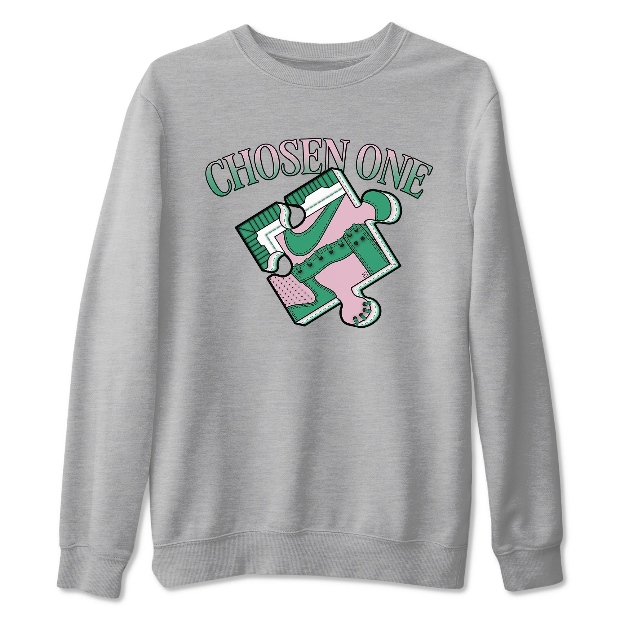 snkmatch Puzzle snkmatch Tees - Dunk Medium Soft Pink Malachite