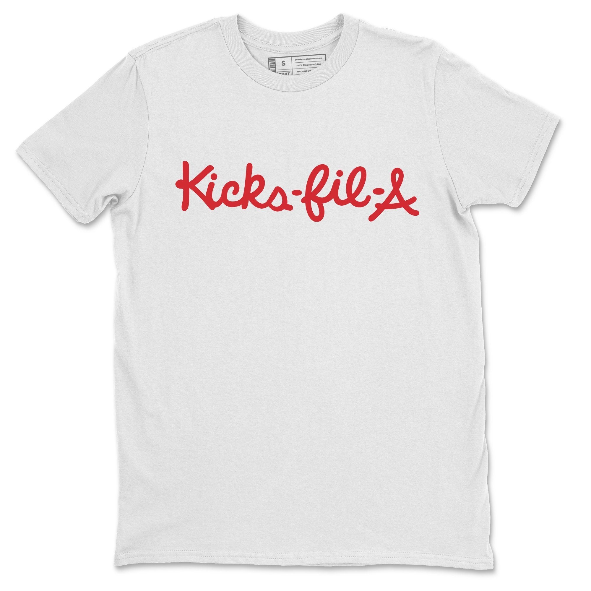 Kicks-fil-a Unisex Tops - Air Jordan 1 Varsity Red