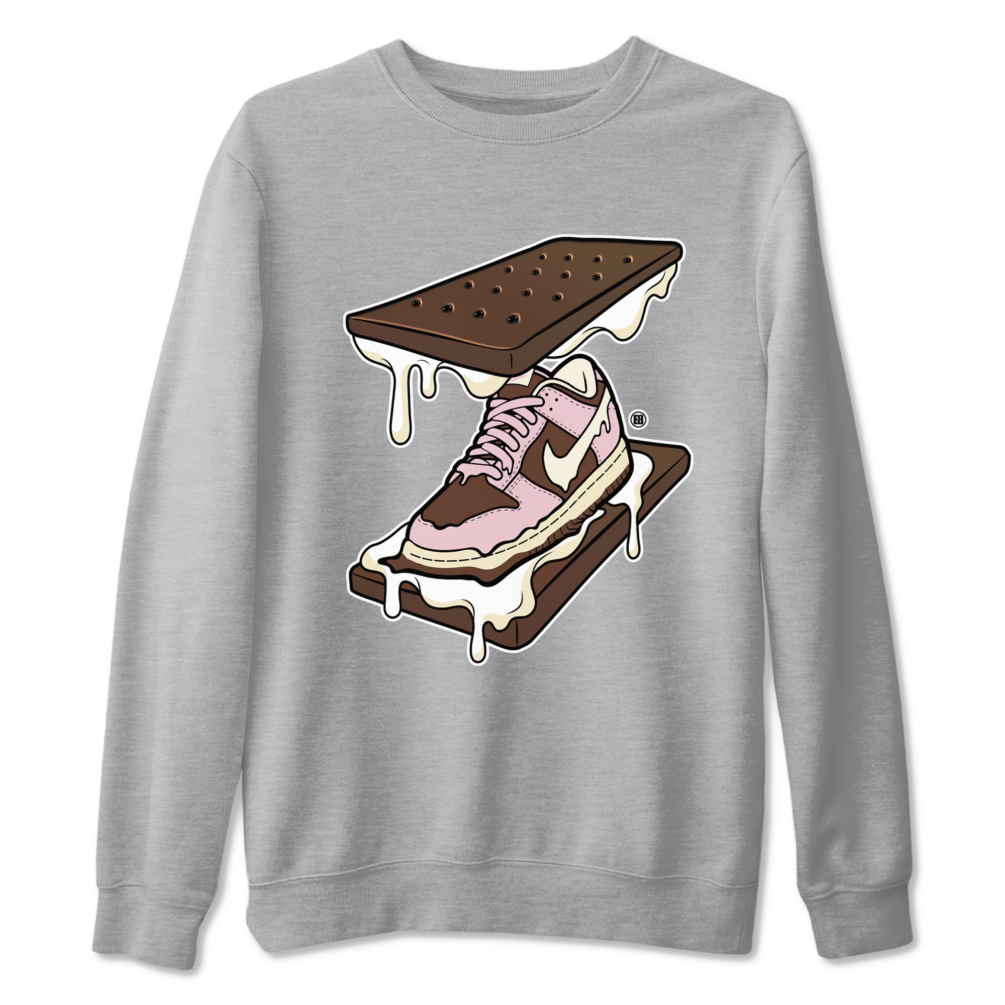 snkmatch Sandwich snkmatch Tees - Dunk Cacao Wow And Pink Foam