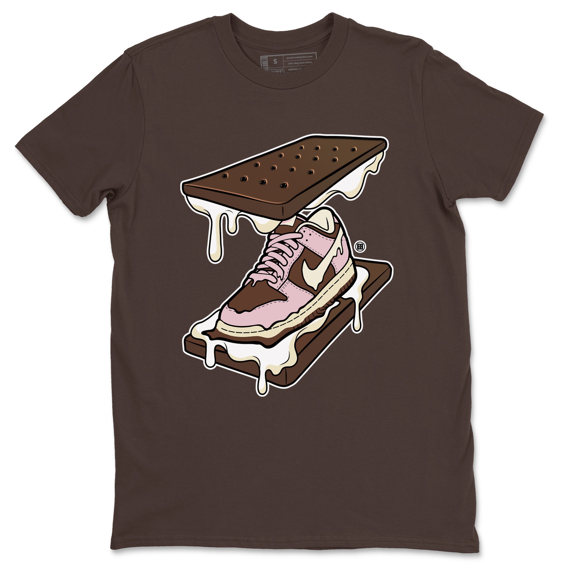 snkmatch Sandwich snkmatch Tees - Dunk Cacao Wow And Pink Foam