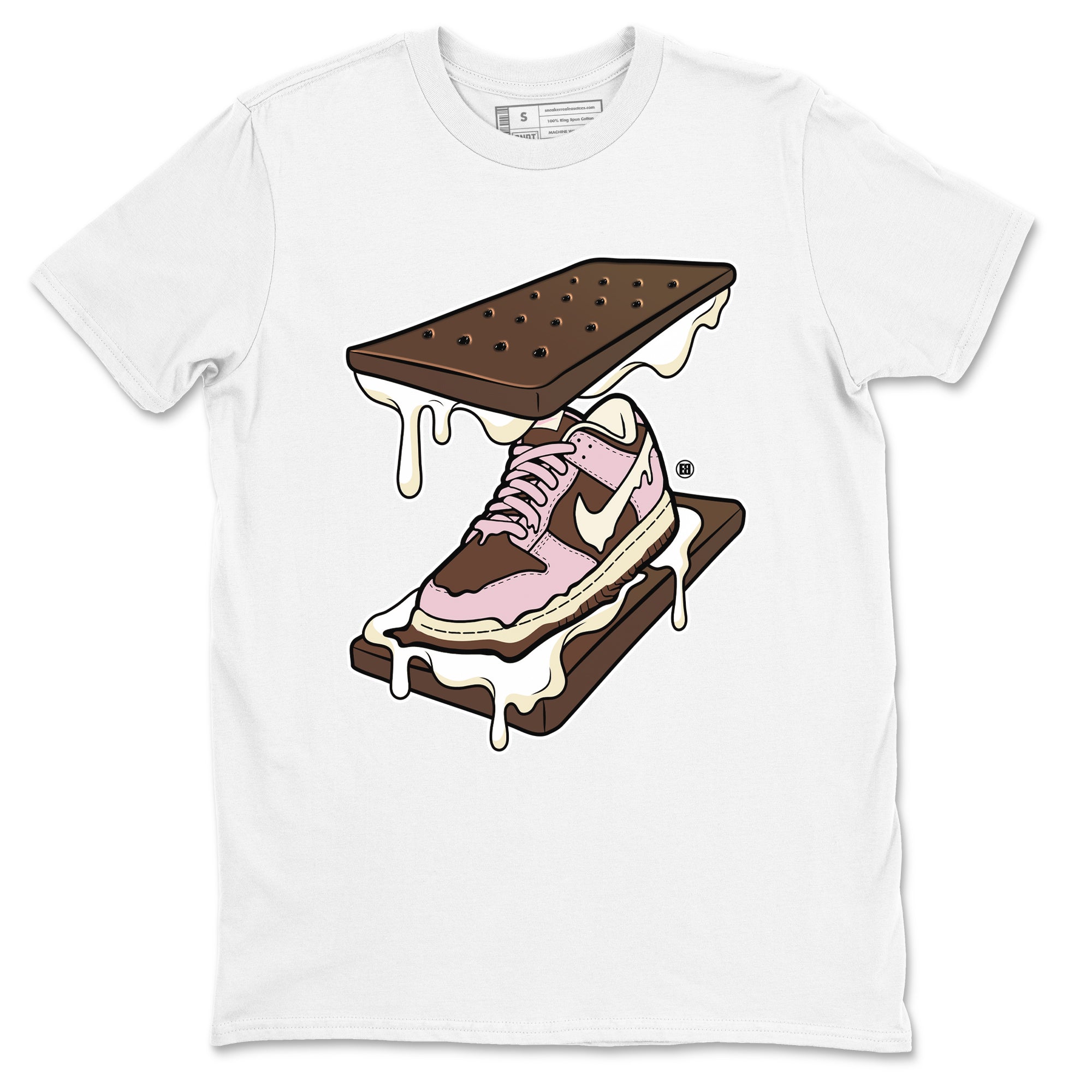 snkmatch Sandwich snkmatch Tees - Dunk Cacao Wow And Pink Foam
