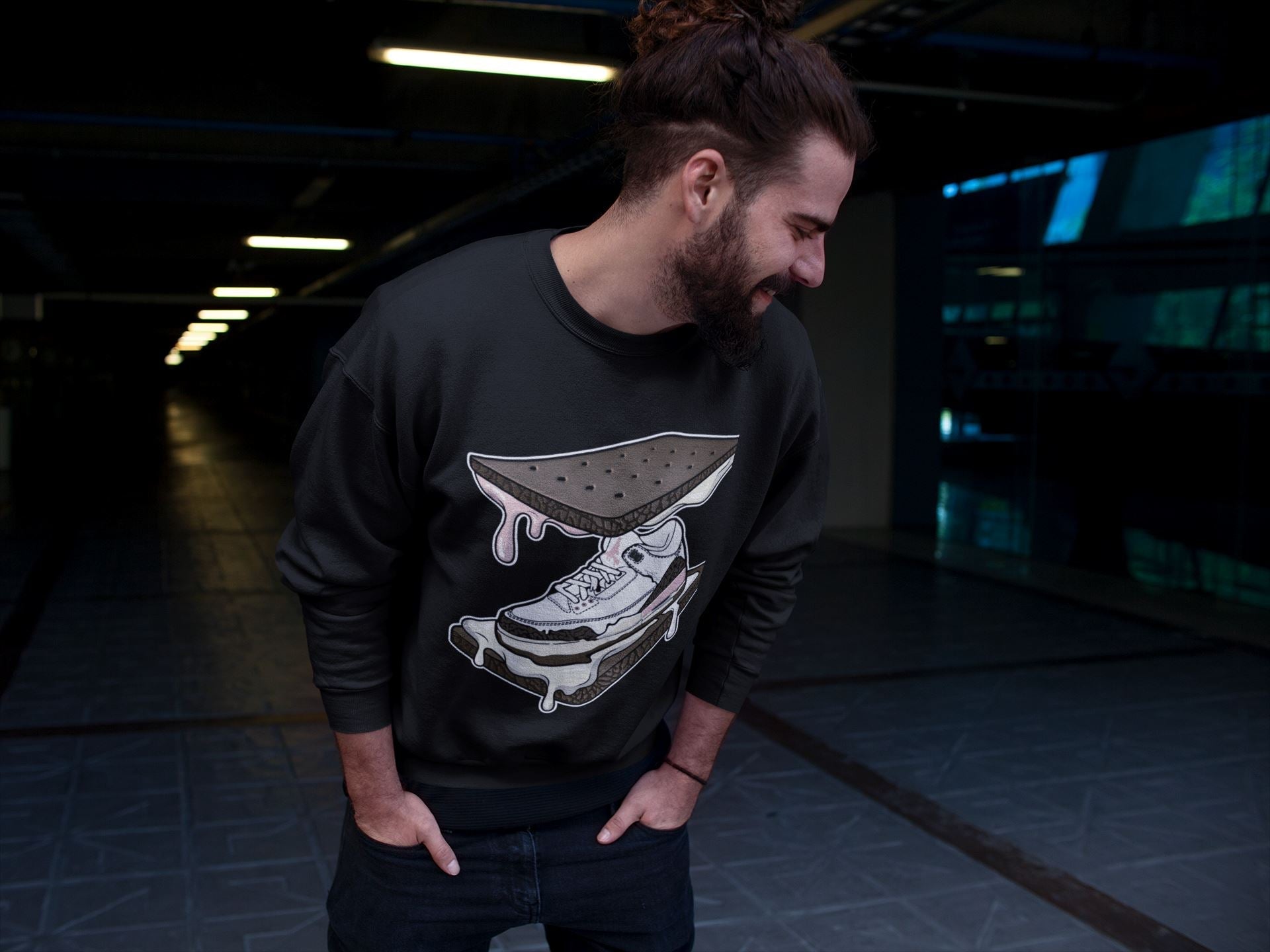 snkmatch Sandwich Unisex Tops - Air Jordan 3 Atmosphere