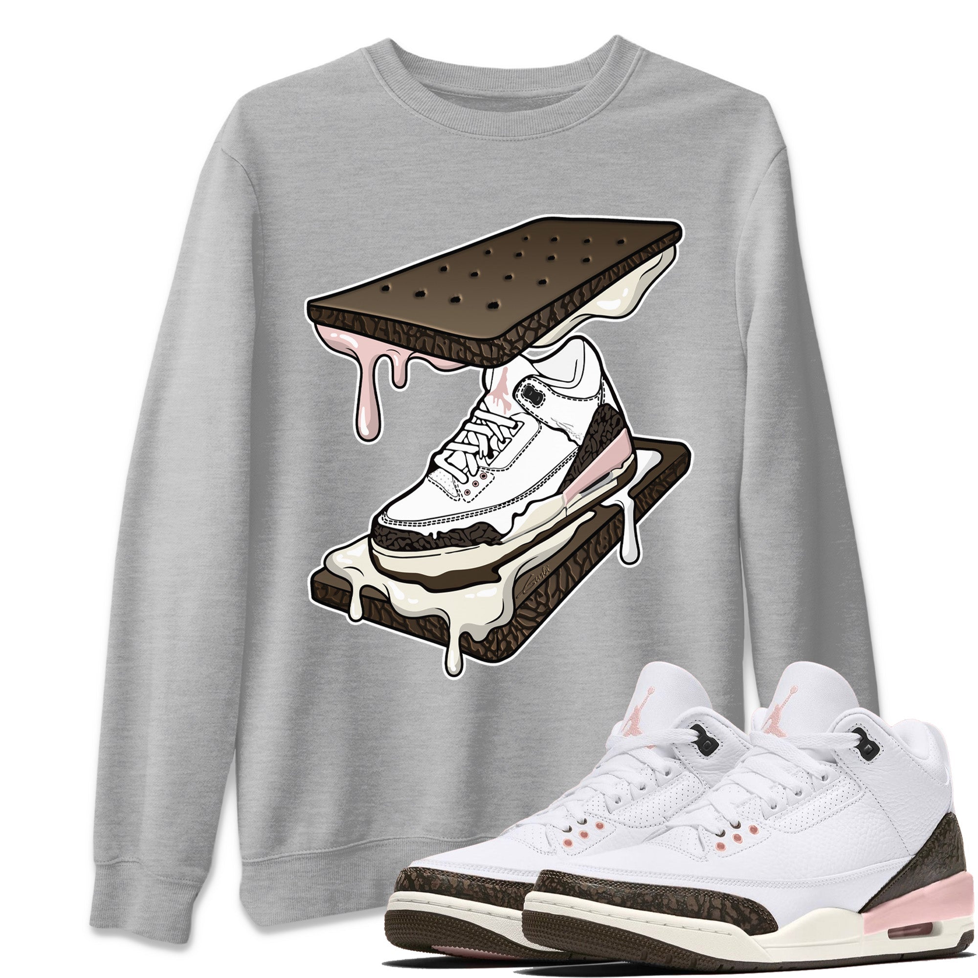 snkmatch Sandwich Unisex Tops - Air Jordan 3 Atmosphere