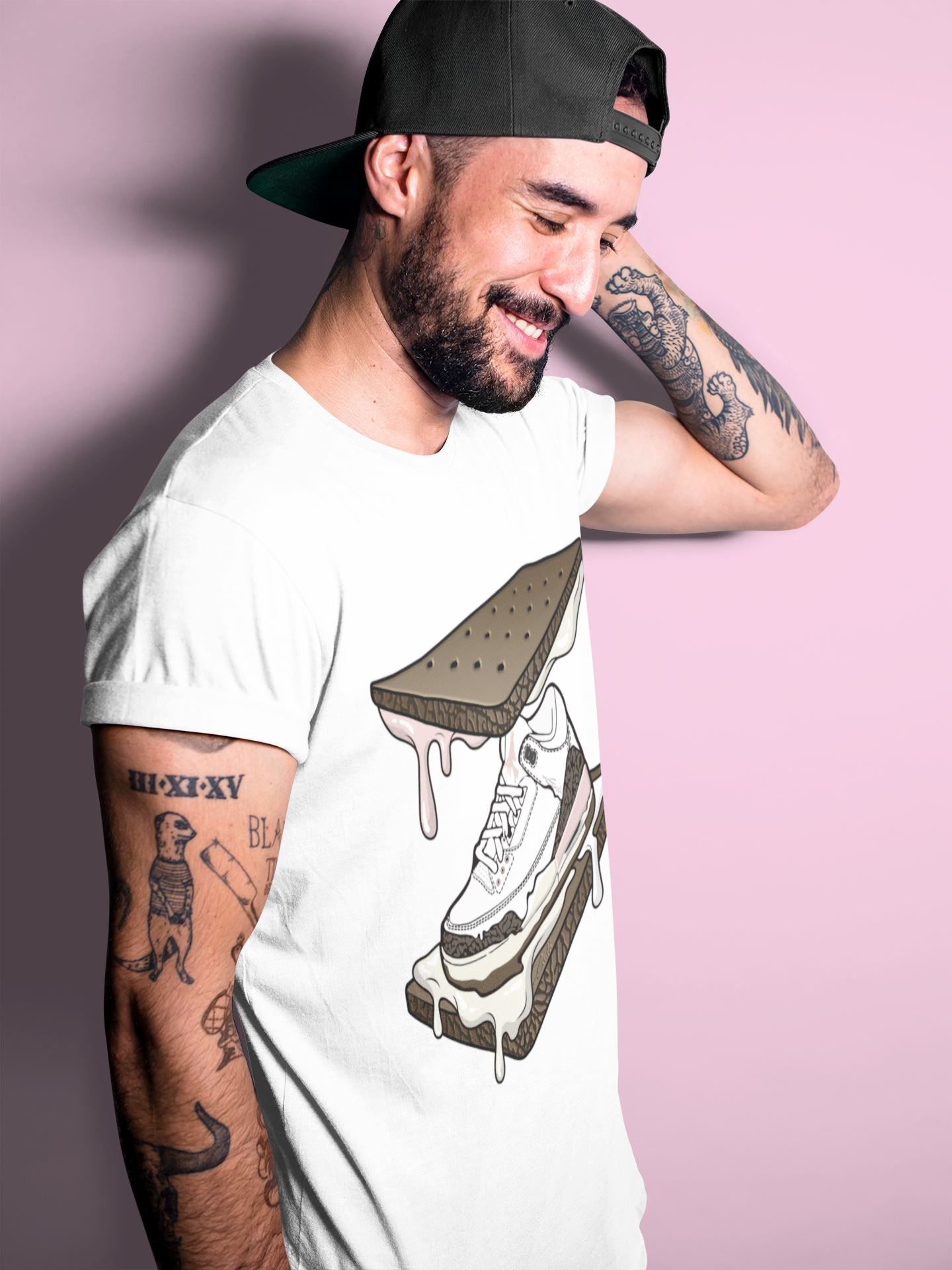 snkmatch Sandwich Unisex Tops - Air Jordan 3 Atmosphere