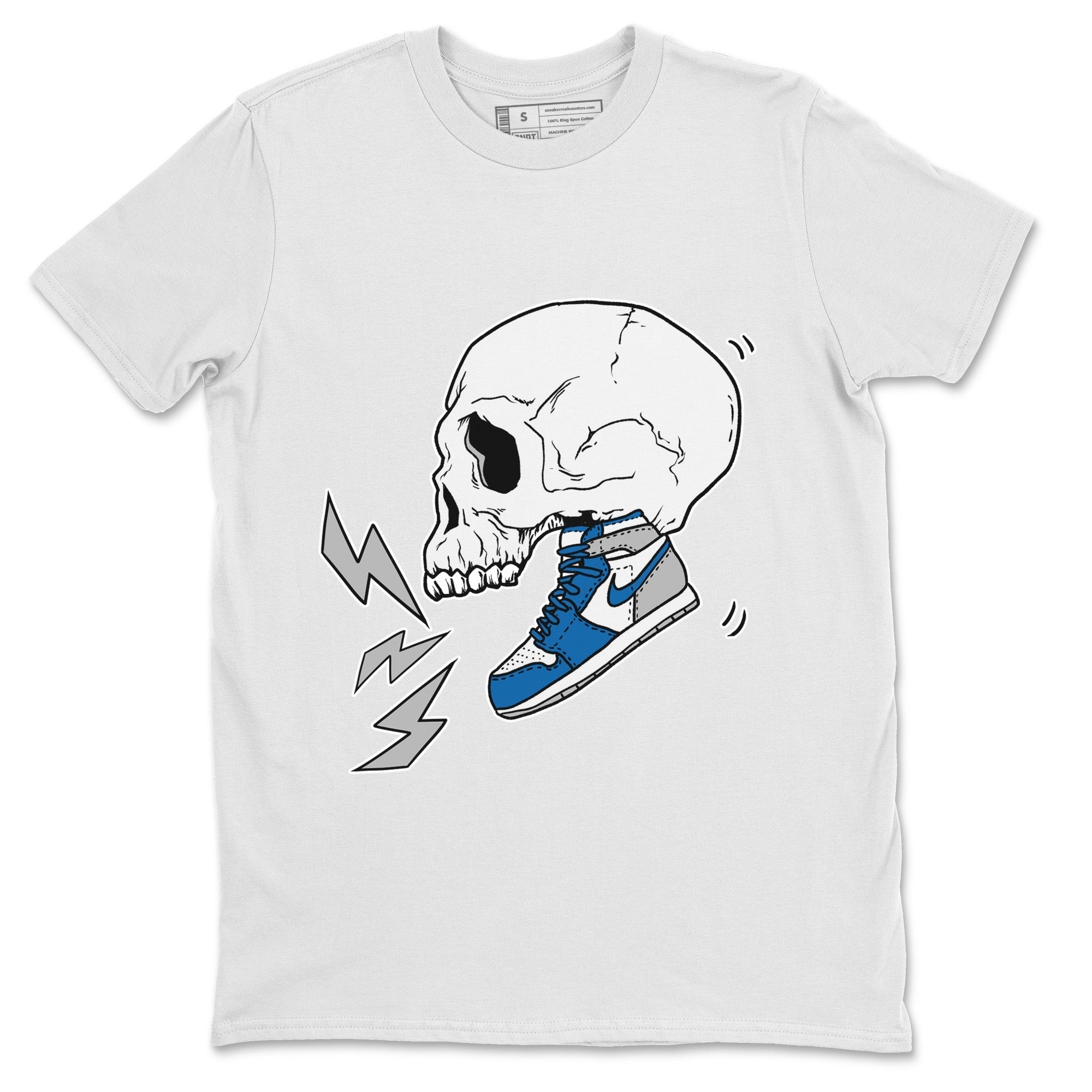 snkmatch Skull Unisex Tops - Air Jordan 1 True Blue