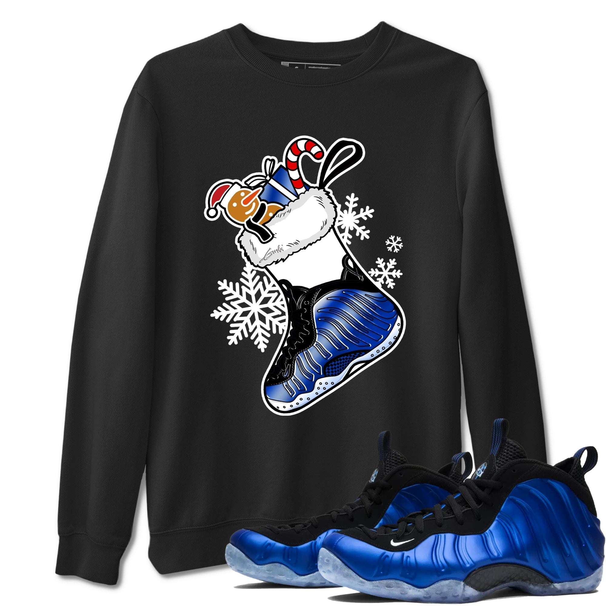 snkmatch Stocking snkmatch Tees - Air Foamposite One Royal