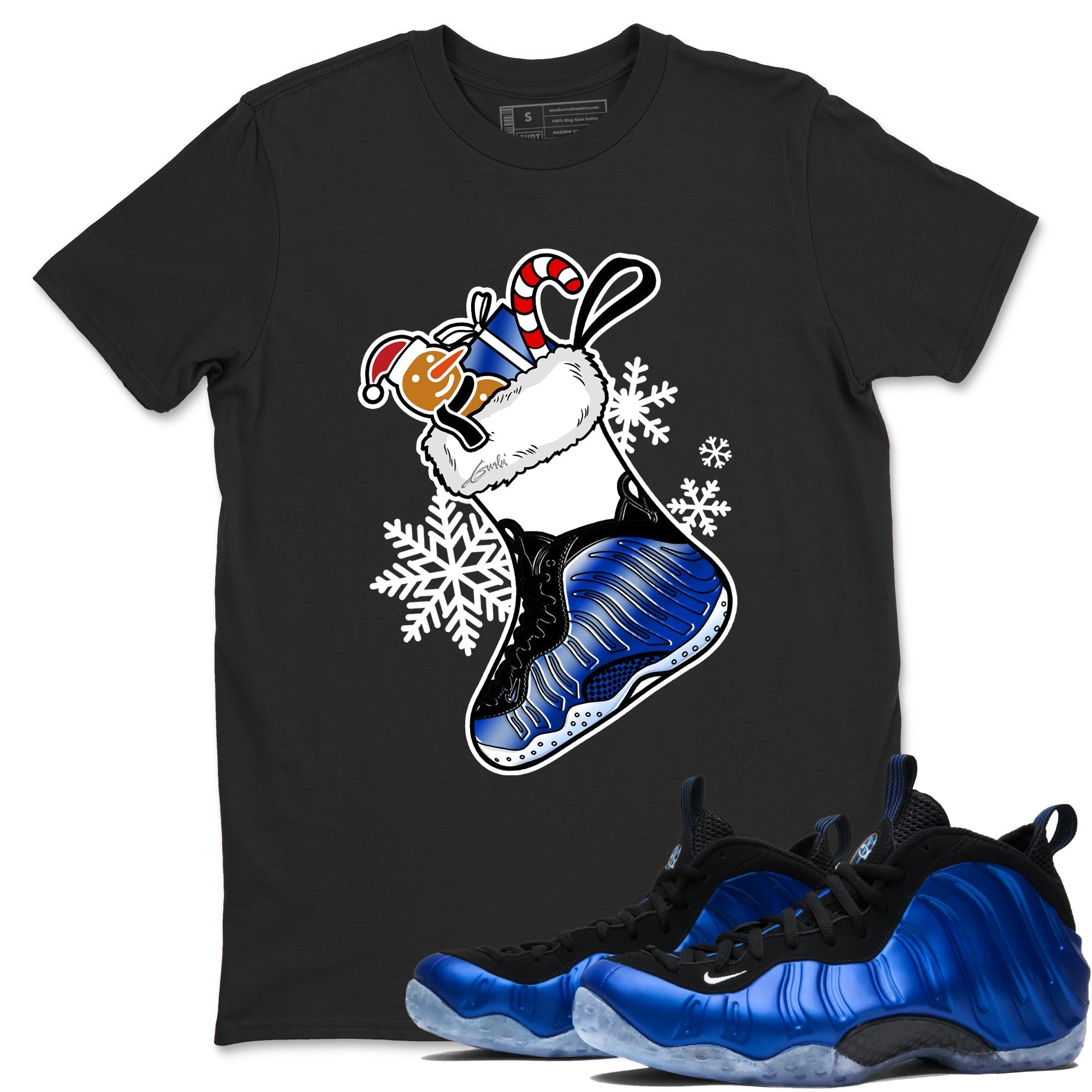 snkmatch Stocking snkmatch Tees - Air Foamposite One Royal