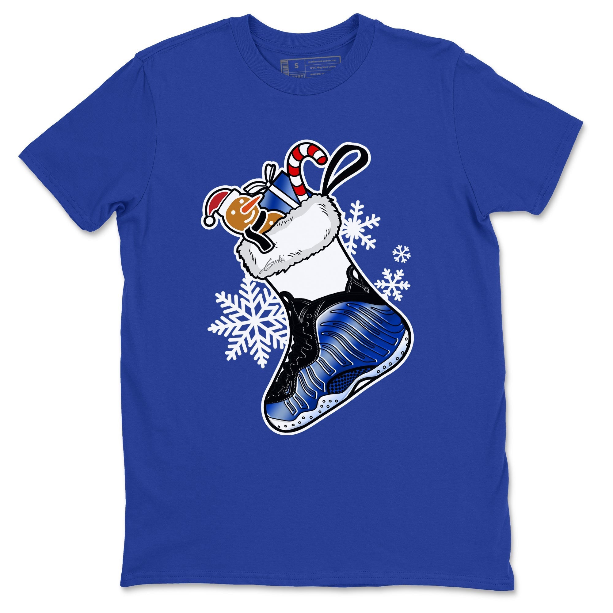 snkmatch Stocking snkmatch Tees - Air Foamposite One Royal