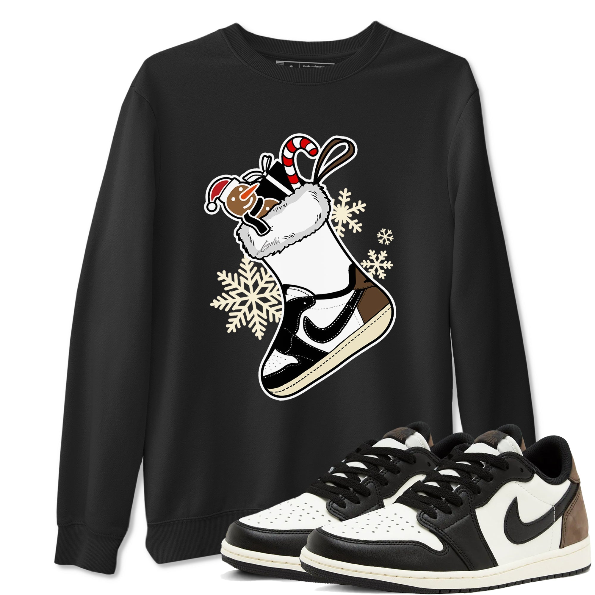 snkmatch Stocking snkmatch Tees - Air Jordan 1 Mocha
