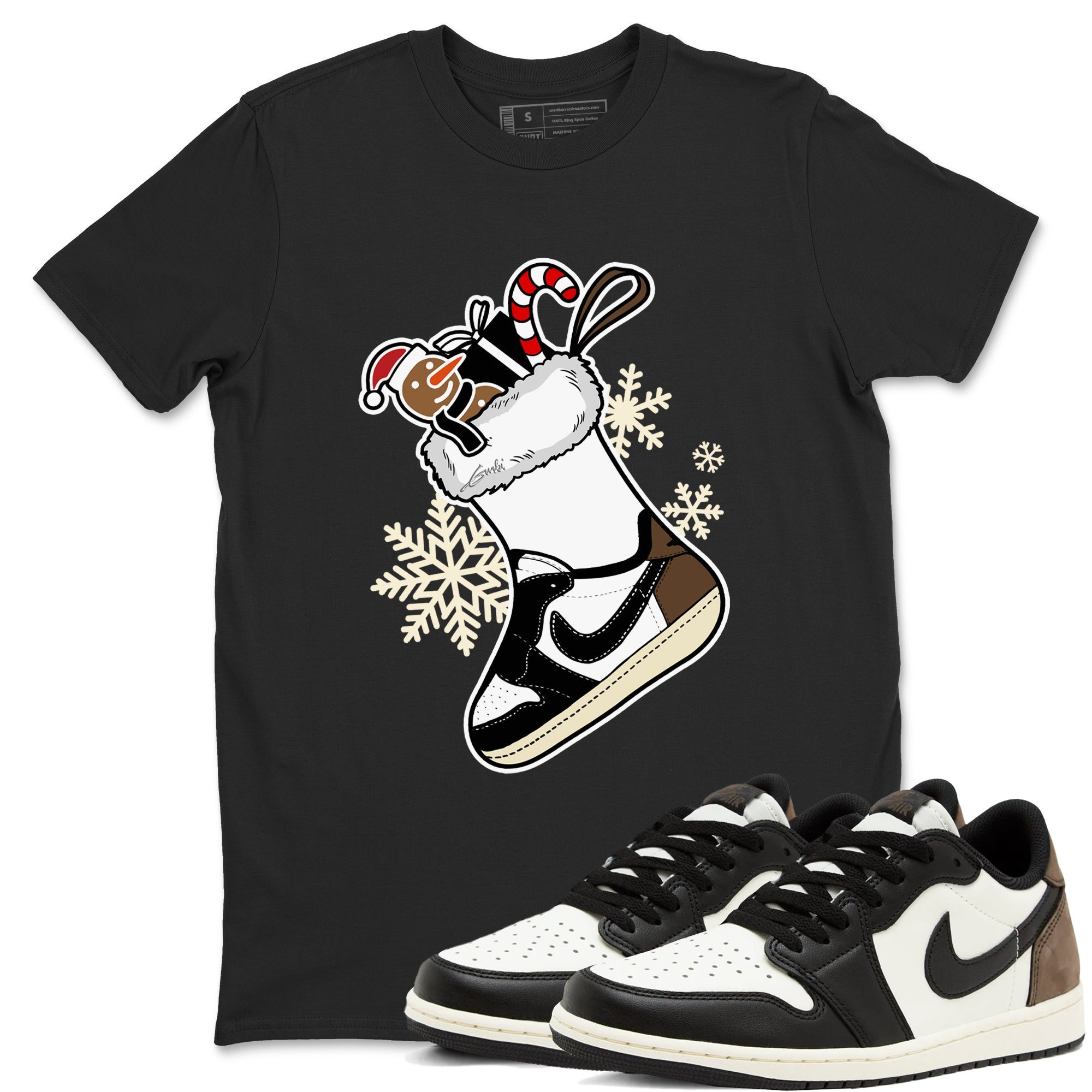 snkmatch Stocking snkmatch Tees - Air Jordan 1 Mocha