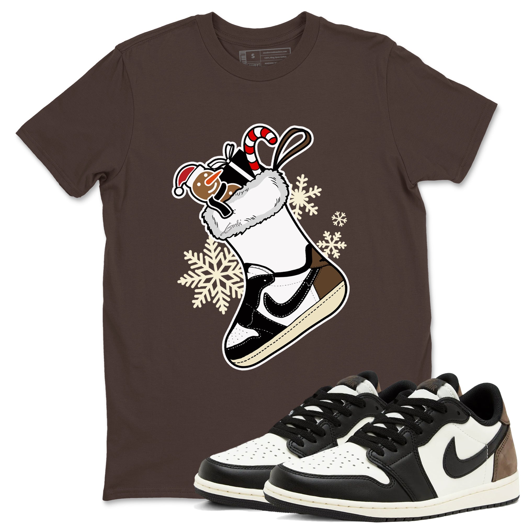 snkmatch Stocking snkmatch Tees - Air Jordan 1 Mocha